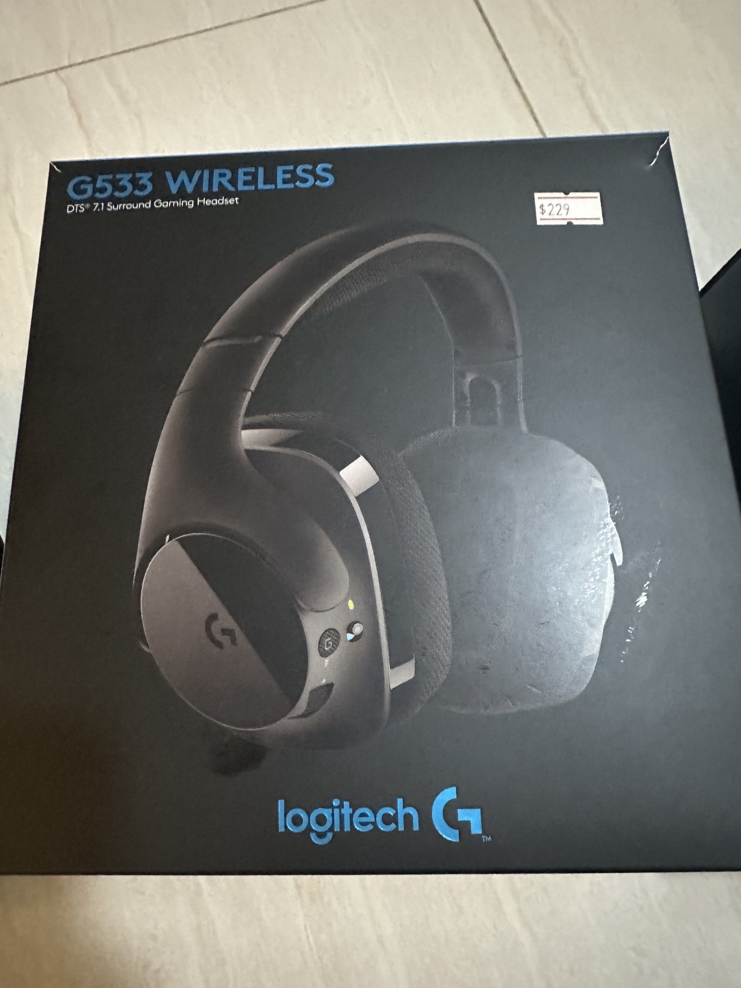 Logitech G533 wireless headset