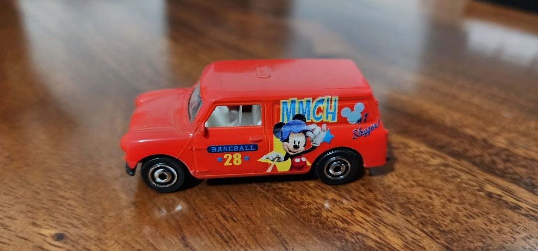 Matchbox Austin Mini Van Mickey Mouse (Category: Vehicle & Diecast Models) located in Quezon City. Submitted by kinsenas (Listing ID 1419539085, Image 1). Description: Matchbox Austin Mini Van Mickey Mouse 1200 From boxset Loose MOP : gcash MOD : j&t, ggx, sdd makati/mandaluyong area.