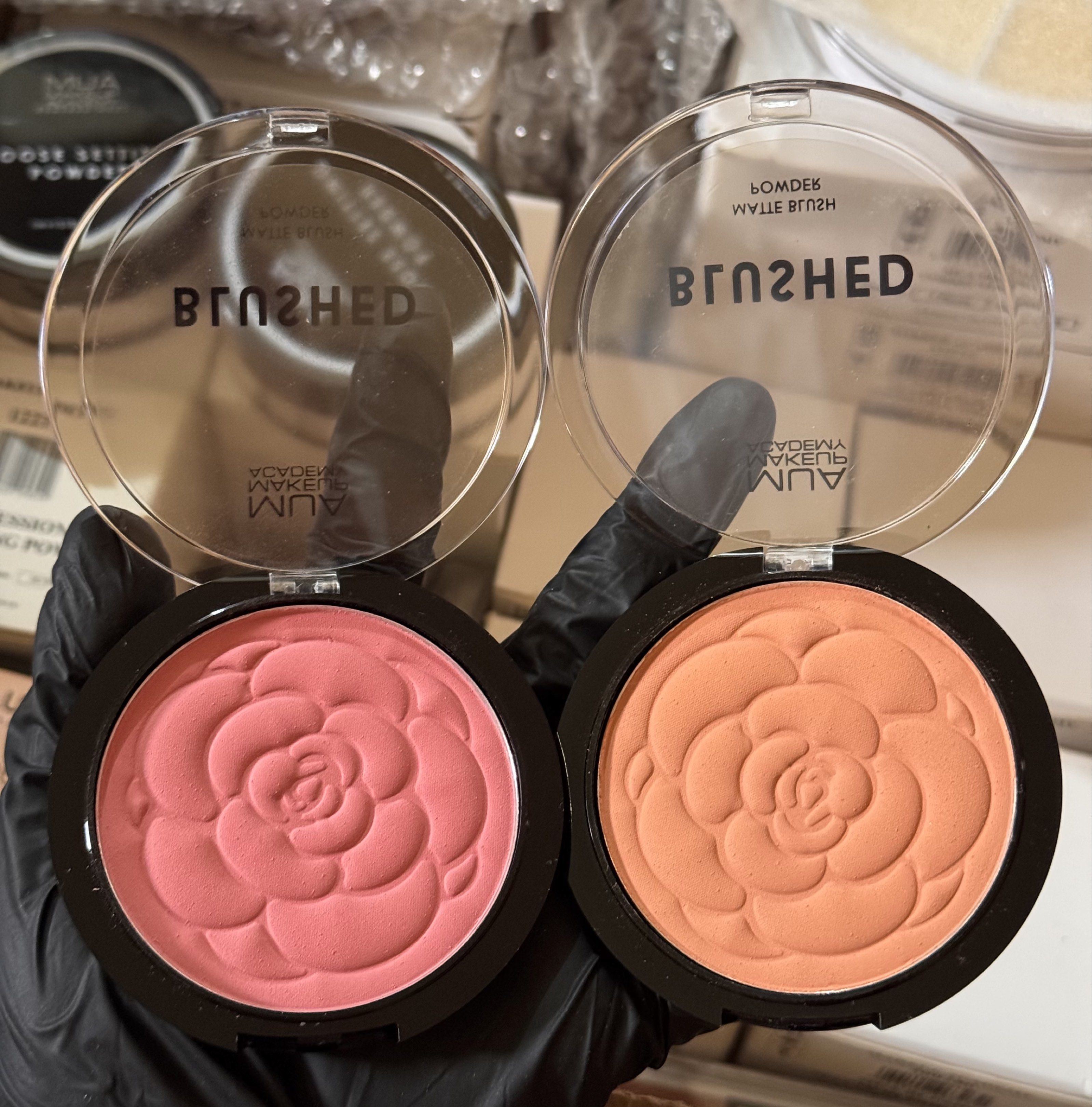 MUA Blush Full Size (Category: Makeup) located in Batangas. Submitted by maria0808 (Listing ID 1419555116, Image 1). Description: 🧡PRICE PER PIECE. 💛Shades: Rouge Punch Papaya Whip Peach Fizz Rose Tea.