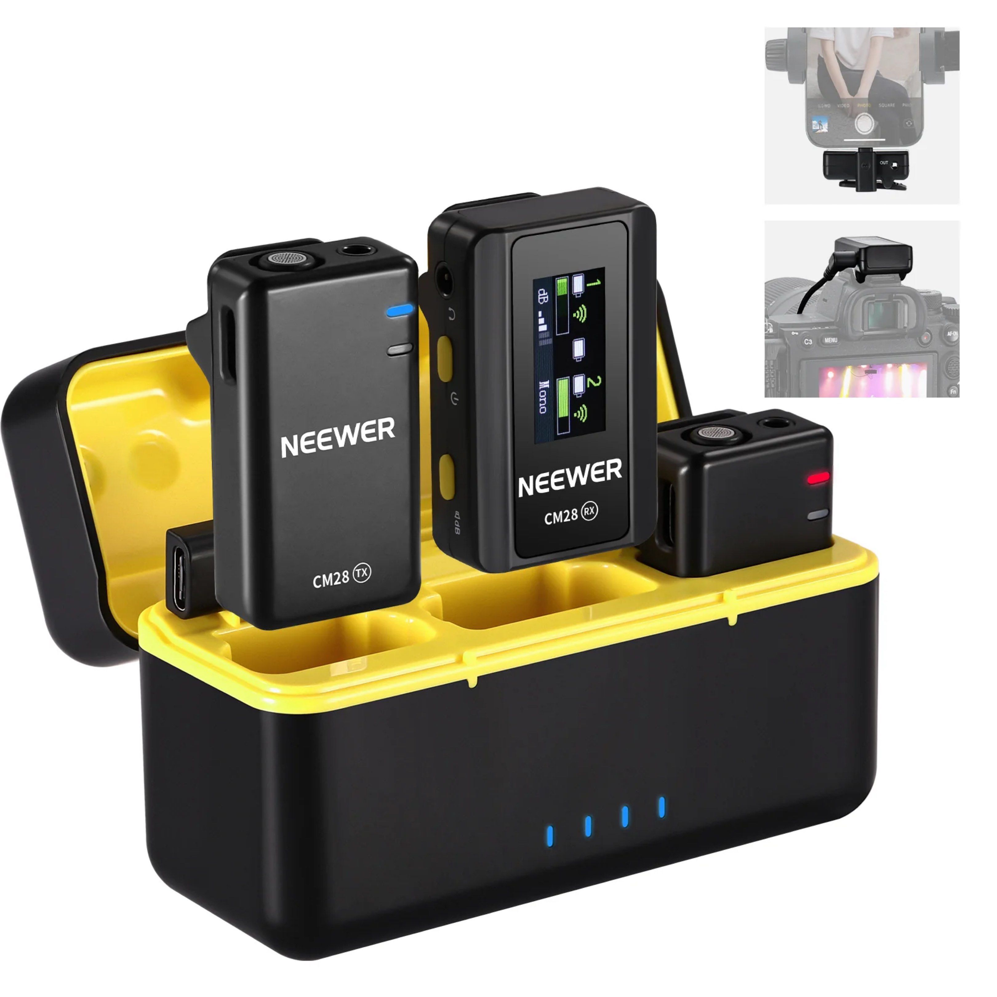 Neewer CM28 Wireless Microphone System
