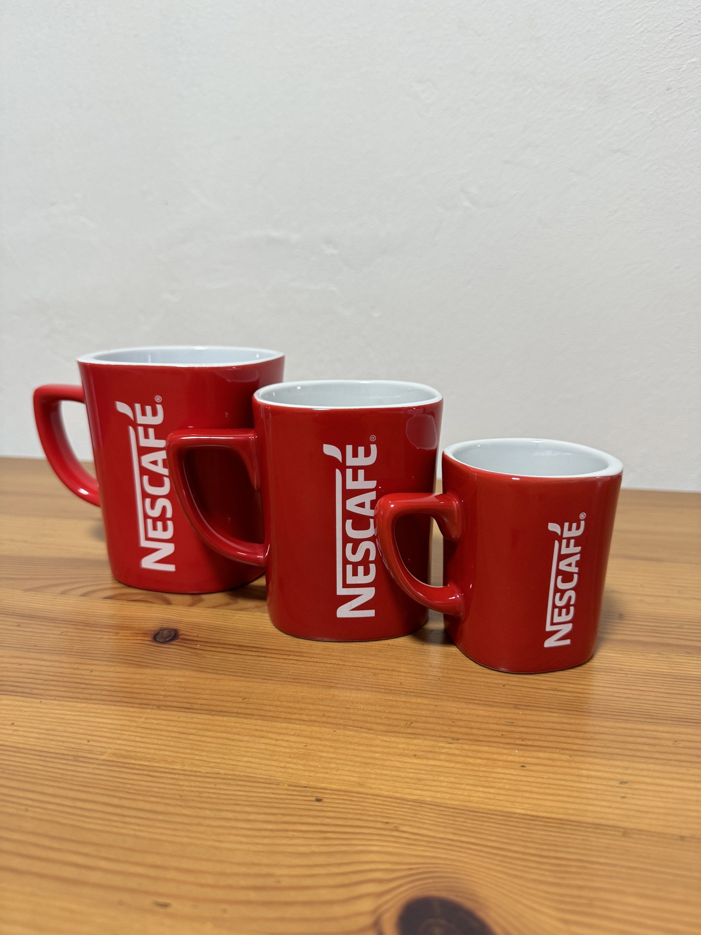 Nescafe Red Mugs - Set of 3