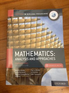 IBDP Mathematics Analysis and Approaches Higher Level Textbook, Hobbies ...