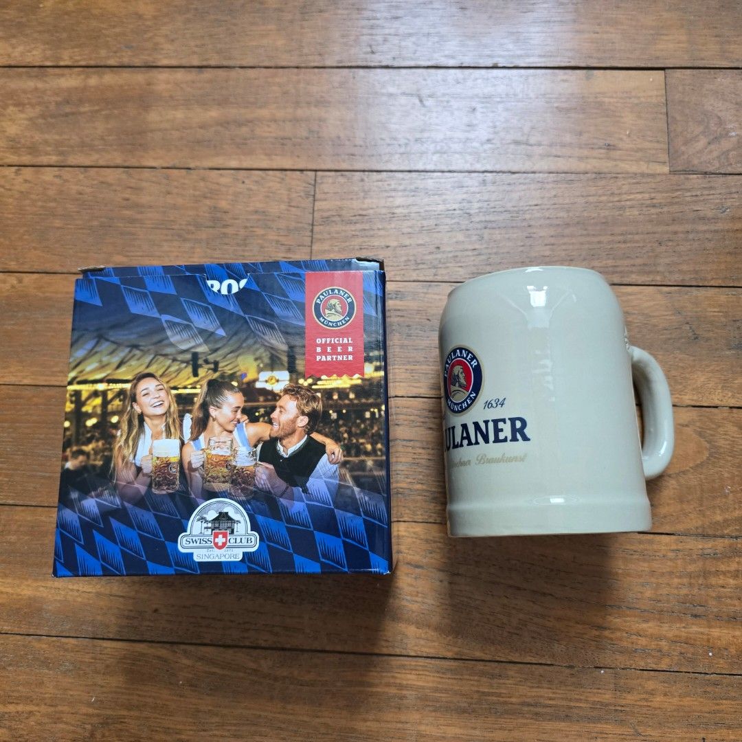 Paulaner Beer Mug with Box445741614089512961