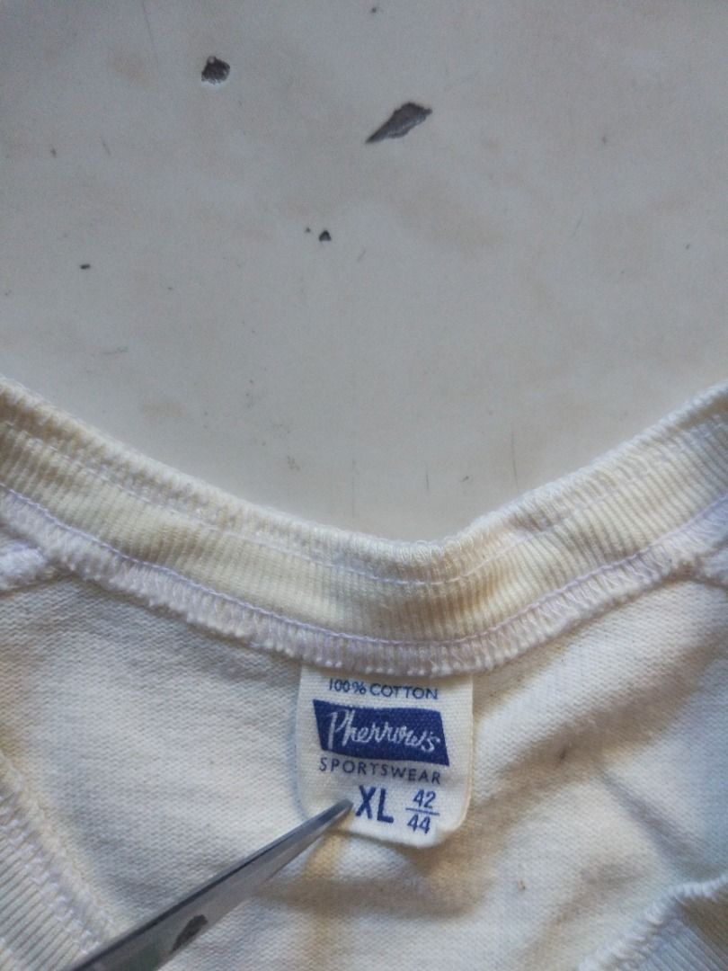 Pherrows Japan Henley XL (Category: Formal Shirts) located in Pasay City. Submitted by denimdude.ph (Listing ID 1419517426, Image 3). Description: made in Japan.