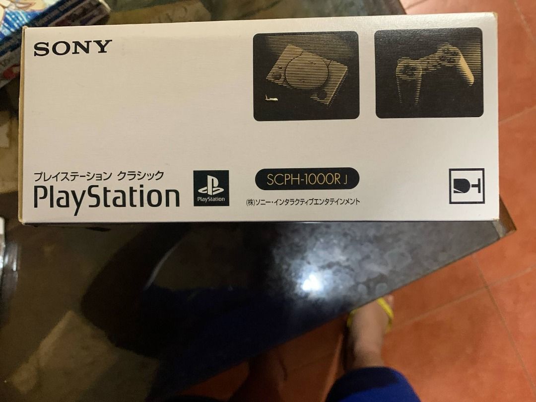 Playstation Classic (J) (Category: PlayStation) located in Manila. Submitted by matthew_lumibao (Listing ID 1419456076, Image 2). Description: PlayStation Classic console - Comes with console, two controllers, and necessary cables - Box features PlayStation logo and model number SCPH-1000R - Console color: Gray - Japanese version but still plays English Meetup: w/n Balanga, Bataan PM for more details..