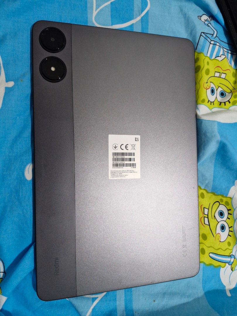 Redmi Pad Pro 5g (Category: Android) located in Mendez-Nunez. Submitted by cjgm23 (Listing ID 1419526423, Image 2). Description: Bought on July 10 Orig Price. 18,999php open for swapping 12.1-inch IPS LCD, 2560 x 1600 (2.5K) resolution, 120Hz refresh rate, 600 nits brightness. Qualcomm Snapdragon 7s Gen 2 (4nm) chipset. 8GB RAM and 256GB storage, with microSD expansion up to 1.5TB. 10,000mAh battery supporting 33W fast charging. 5G, Wi-Fi 6, Blue
