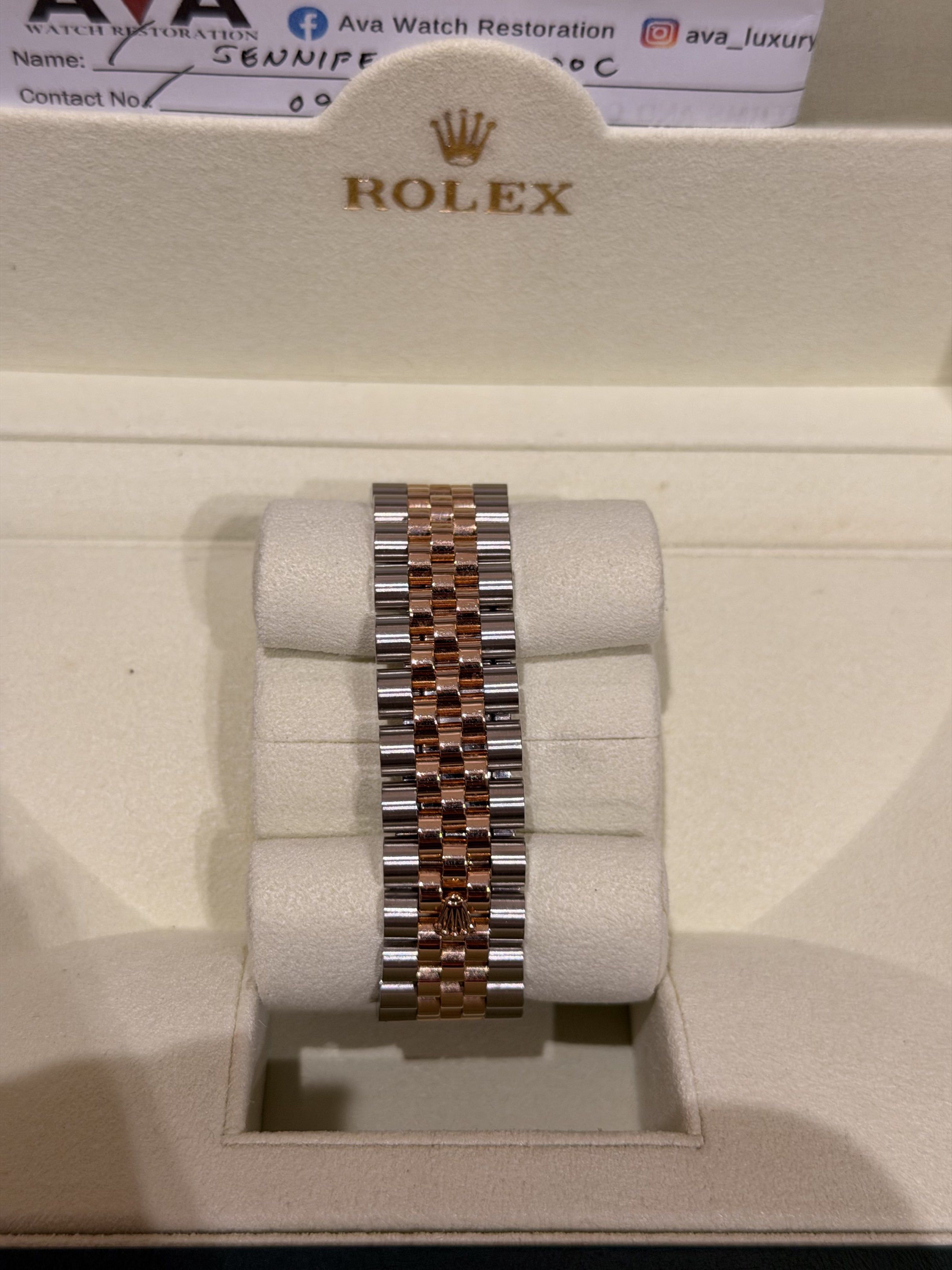 Rolex (Category: Luxury Watches) located in Bulacan. Submitted by vanitrix (Listing ID 1419572166, Image 3). Description: Authentic Rolex Datejust 36 Jubilee Diamond With original box No Card but with verification receipt from AVA .