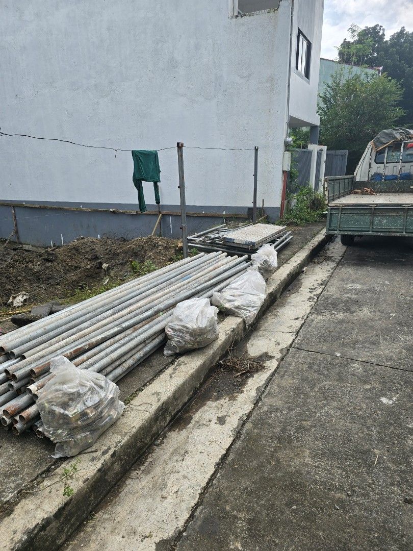 Scaffolding GI Pipe For Rent (Category: Construction & Building Materials) located in Manila. Submitted by topro-scaffolding (Listing ID 1419398431, Image 3). Description: 🚨Rental 1 Month🚨 🅿️ 300.00 Scaffolding Hframe 🅿️ 250.00 Catwalk / Platform 1 Set Scaffolding 1.7m x 1.2m included 2 Hframe, 2 Brace, 4 Pins 🚨Rental 1 Month🚨 🅿️ 120.00 GI Pipe 6 mtr 🅿️ 80.00 GI Pipe 3 mtr 🅿️ 60.00 GI Pipe 2.5mtr 🅿️ 50.00 GI Pipe 2.0mtr 🅿️ 40.00 GI Pip