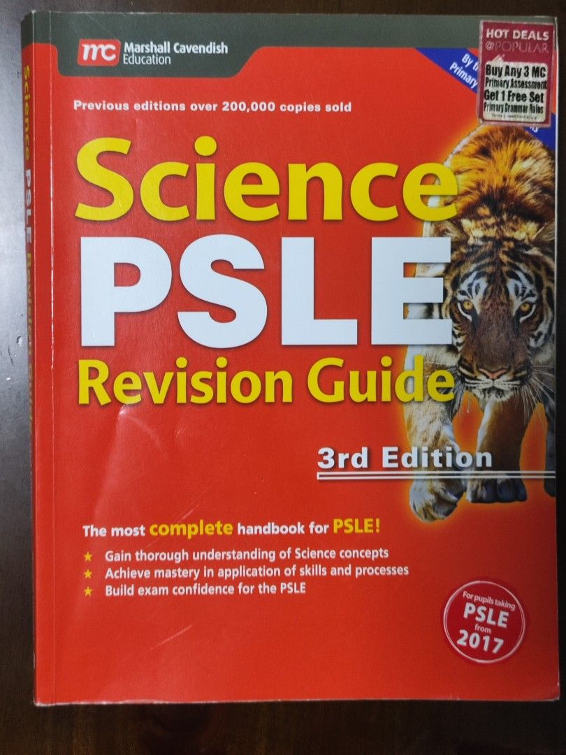 Science PSLE Revision Guide 3rd Edition, Hobbies & Toys, Books ...