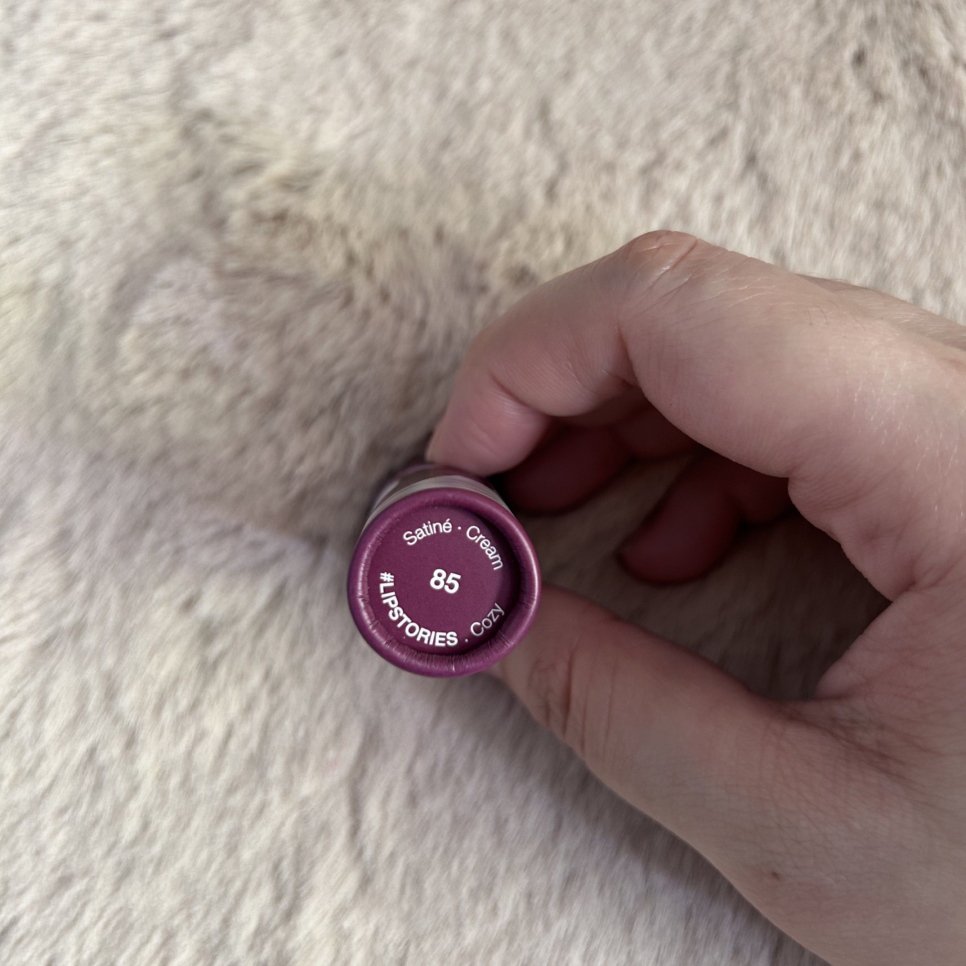 Sephora #Lipstories Lipstick (Category: Makeup) located in Bulacan. Submitted by love.nieshe (Listing ID 1419464144, Image 2). Description: BRAND NEW!! ✨ Sephora #Lipstories Lipstick ▪️Shade 85 Cozy (vibrant berry) ▪️cream finish ▪️4g ▪️bought from Canada 🇨🇦 ✨ Php 469 only + SF .