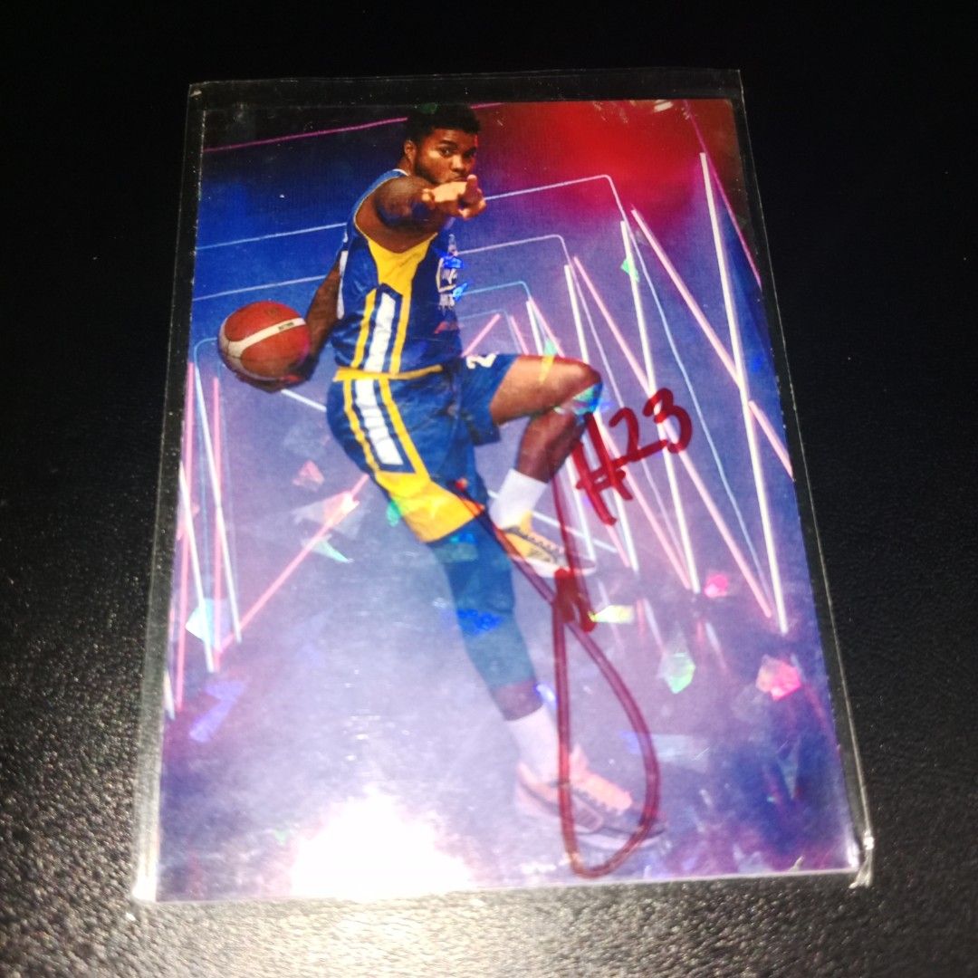 Signed Basketball Cards PBA and Gilas (Category: Raw Singles) located in Caloocan City. Submitted by JandJ_Collectibles (Listing ID 1419575655, Image 1). Description: Collection of signed basketball cards featuring various players. Each card is encased in a protective sleeve. Includes cards with signatures in red and blue ink. PHP 150 each.
