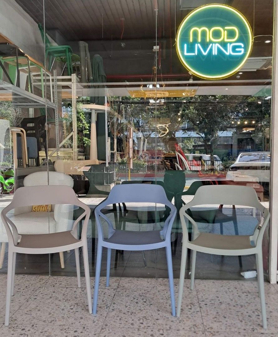 Stackable Modern Plastic Dining Chairs tables and furniture for cafe (Category: Chairs) located in San Juan City. Submitted by modliving (Listing ID 1419421618, Image 2). Description: Modern, Minimalist, Industrial Barstool or highchair for restaurant dining chair use. we have more than 100++ chairs and restaurant furnitures BEST PRICE GUARANTEED!! Items on stock, no waiting. We have the widest selection of Chairs and tables with stock on hand. B