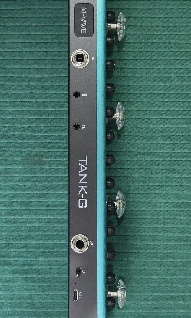 Tank-G Guitar Pedal (Working!!) (Category: Musical Instruments) located in Pasig City. Submitted by da_stone (Listing ID 1419486431, Image 2). Description: - M Vave Tank G Status : 💯% Working RFS : No time to use na (Naka safe keep kaya looks new) Sure Buyers only please 🙏.