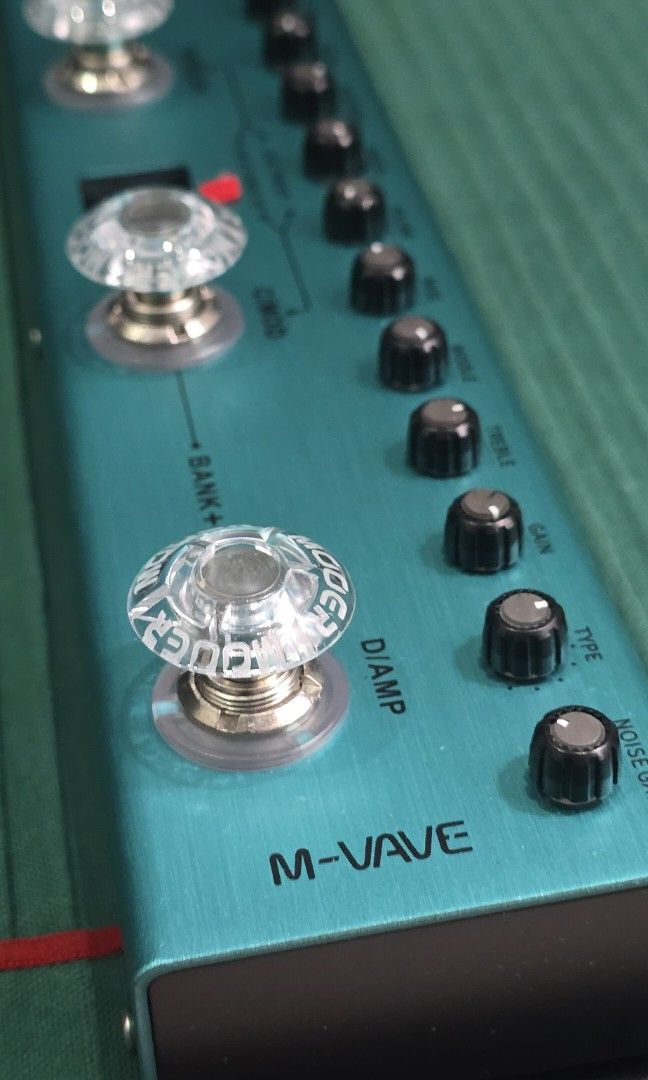 Tank-G Guitar Pedal (Working!!) (Category: Musical Instruments) located in Pasig City. Submitted by da_stone (Listing ID 1419486431, Image 3). Description: - M Vave Tank G Status : 💯% Working RFS : No time to use na (Naka safe keep kaya looks new) Sure Buyers only please 🙏.