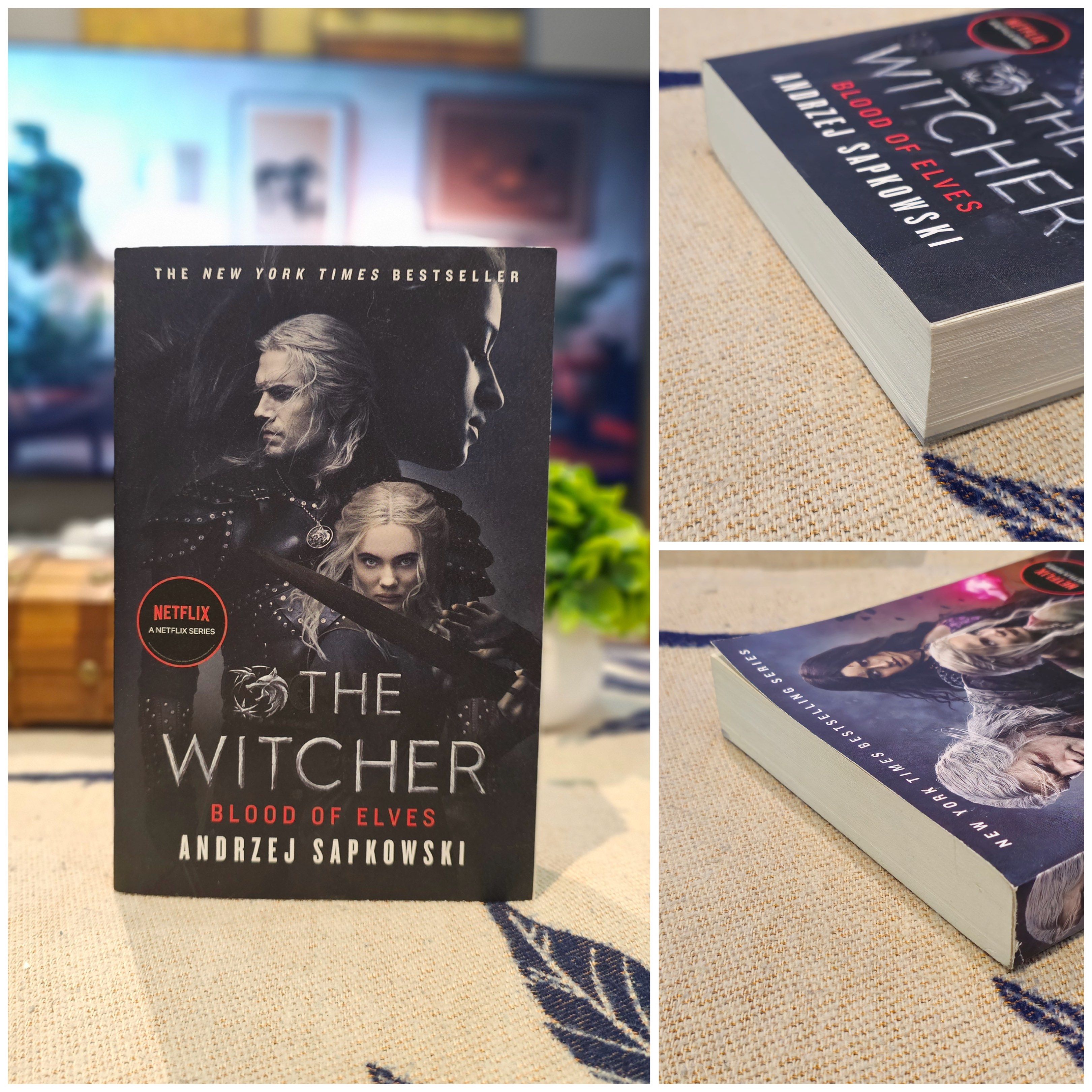 The Witcher Books by Andrzej Sapkowski (Category: Storybooks) located in Makati City. Submitted by pagesandplay (Listing ID 1419503222, Image 2). Description: Sold as set 📍 Location: Makati 💳 MOP: GCash, BDO 🚚 MOD: Lalamove, J&T, LBC (Shipping fee shouldered by buyer).