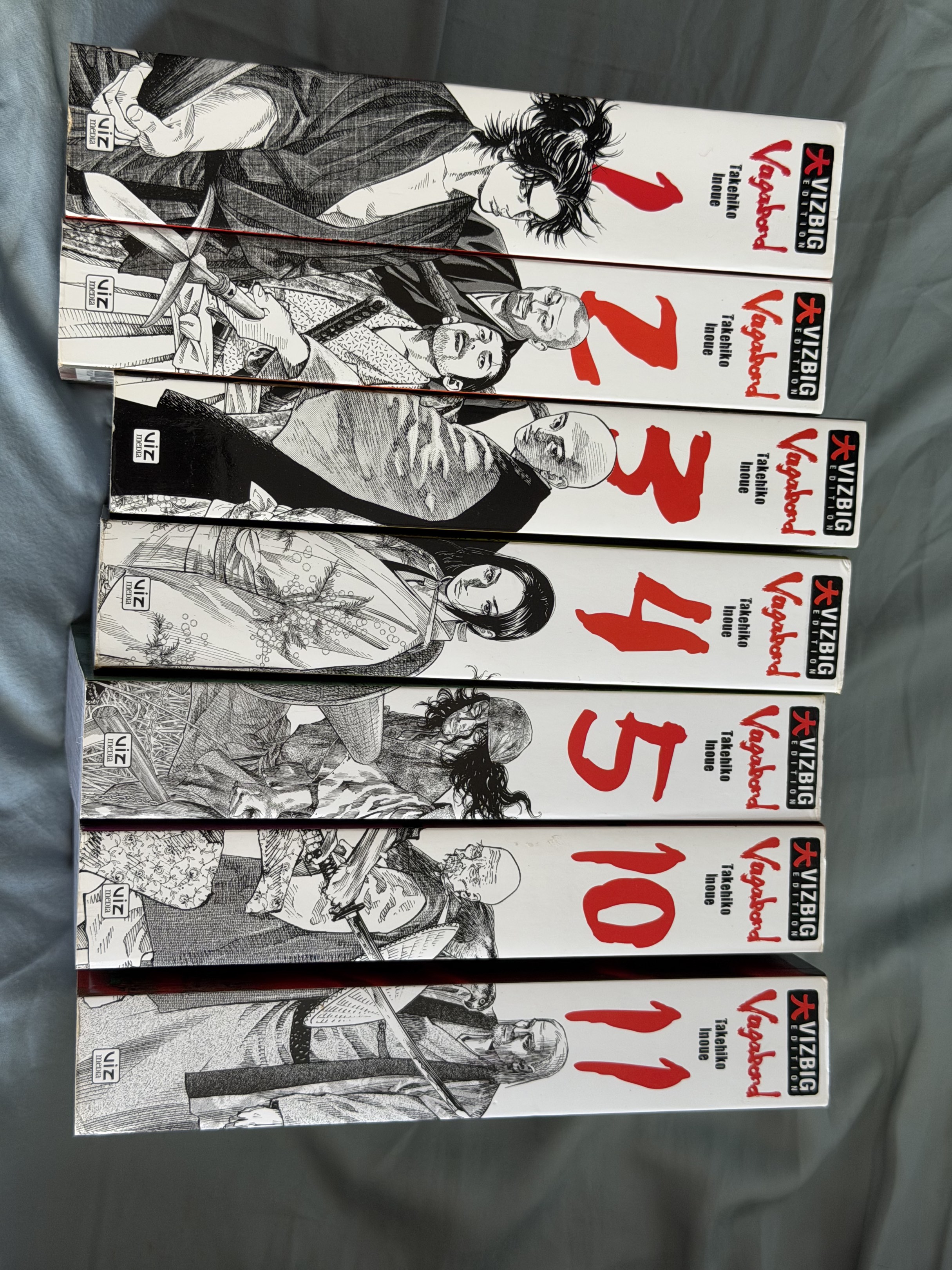 Vagabond Manga Volumes 1, 2, 3, 4, 5, 10, 11, Hobbies & Toys, Books ...