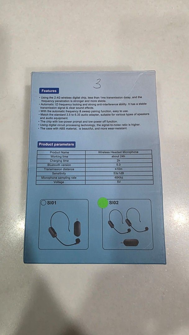 Wireless Headset Microphone65561357610243113
