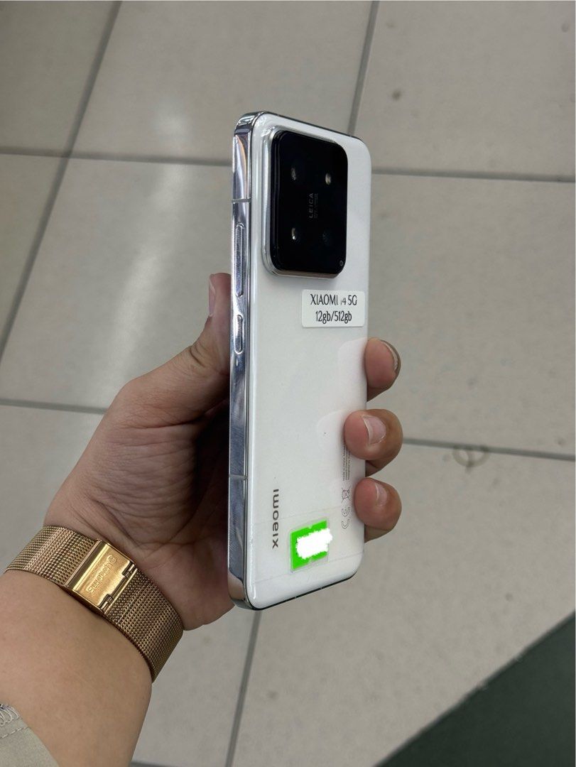 Xiaomi 14 5G 512gb Global No issue All working (Category: Xiaomi) located in San Juan City. Submitted by javedsgadgetshop (Listing ID 1419560176, Image 2). Description: INSTALLMENT OPTIONS : SPAY LATER / GGIVES / CREDIT CARD! WE BUY AND SELL SO PWEDE MAGBINTA OR SWAP ! Quick Specs : 💵 Xiaomi 14 5G •512gb •NTC Variant •Good batt health •Factory Unlock •95% Smoothness •No hidden issue | No Repaired •100% Authentic | Not Refurbished •w/ OEM Charger