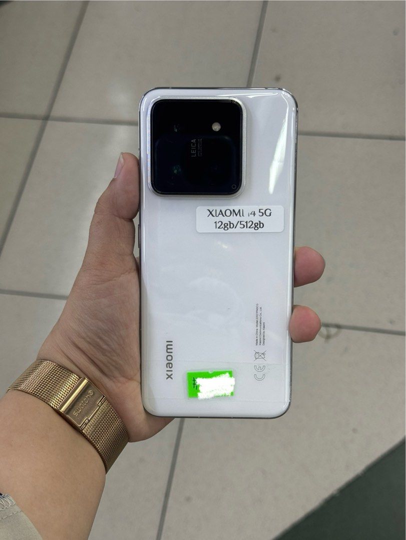 Xiaomi 14 5G 512gb Global No issue All working (Category: Xiaomi) located in San Juan City. Submitted by javedsgadgetshop (Listing ID 1419560176, Image 1). Description: INSTALLMENT OPTIONS : SPAY LATER / GGIVES / CREDIT CARD! WE BUY AND SELL SO PWEDE MAGBINTA OR SWAP ! Quick Specs : 💵 Xiaomi 14 5G •512gb •NTC Variant •Good batt health •Factory Unlock •95% Smoothness •No hidden issue | No Repaired •100% Authentic | Not Refurbished •w/ OEM Charger