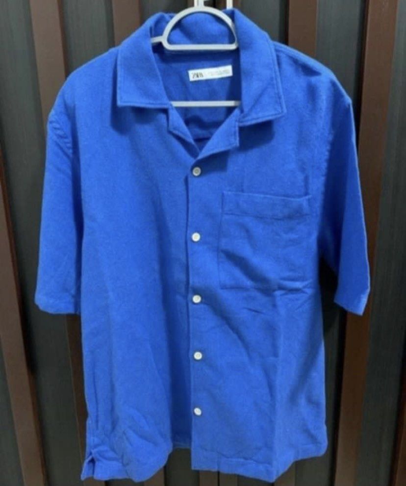 Zara Blue Short Sleeve Shirt (Category: Tshirts & Polo Shirts ) located in Baybay. Submitted by cleverwind.53fdef (Listing ID 1419529151, Image 3). Description: .