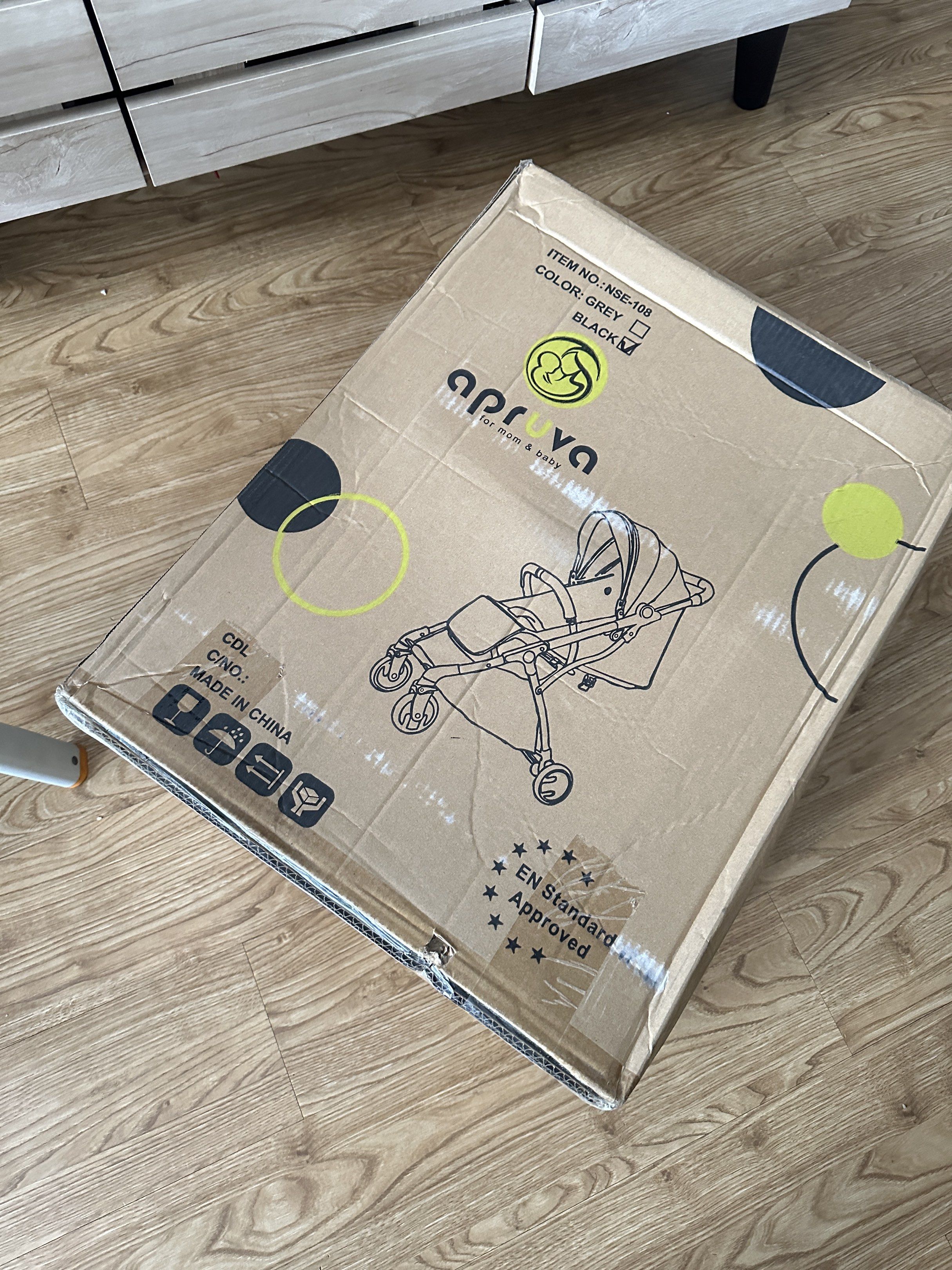 Apruva E-Zee Portable Stroller - Black (Category: Strollers) located in Cavite. Submitted by papriloved (Listing ID 1419645303, Image 2). Description: - Apruva E-Zee Portable Stroller (Black) - Brand new, in box - Lightweight and portable design - Features a canopy - Stroller cover (free) - Meet up only! .