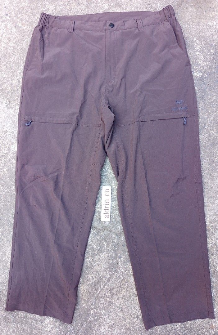 Arcteryx trekking pants (Category: Jeans) located in Lucena. Submitted by aldrinnicodemus (Listing ID 1419718482, Image 1). Description: For sale❗❗ Arcteryx trekking pants Quick dry Light weight Brown 6 pockets Dimes. W 36 to 40 L 41 Hem 9.5 Xxl on tag No issue Excellent condition 850 plus sf Dm📩.