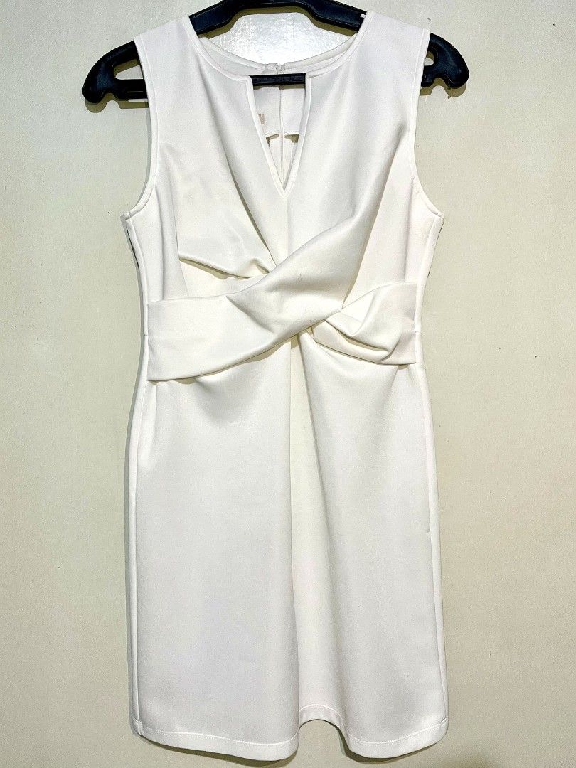 Attic White Sleeveless Dress (Category: Dresses) located in Nagcarlan. Submitted by zentiger (Listing ID 1419742984, Image 1). Description: - Medium on tag, but fits XS-S women - Used twice only.