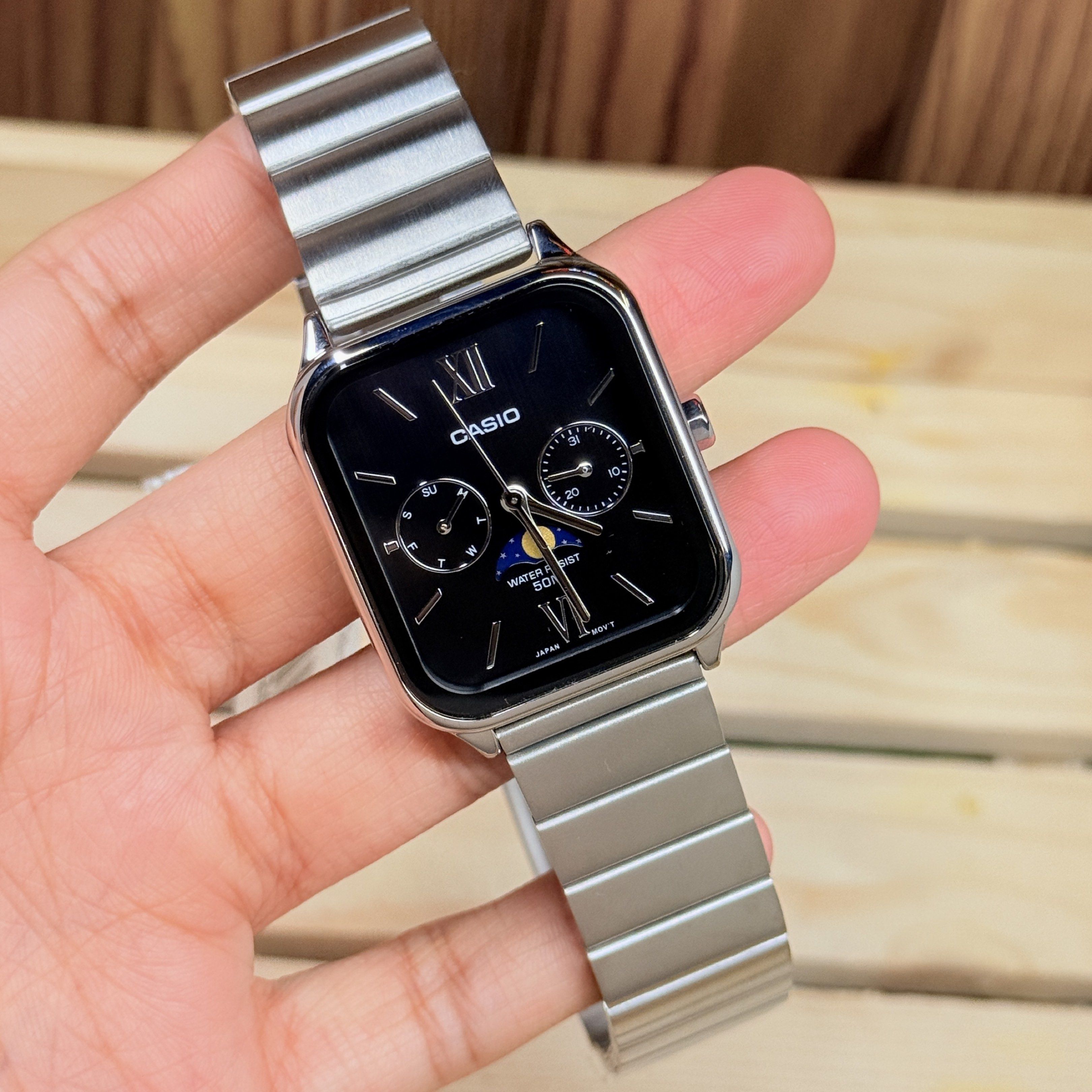 Casio MTP-M305D-1A2VDF Moon phase watch (Category: Men's Watches) located in Quezon City. Submitted by micoyski (Listing ID 1419606037, Image 3). Description: .