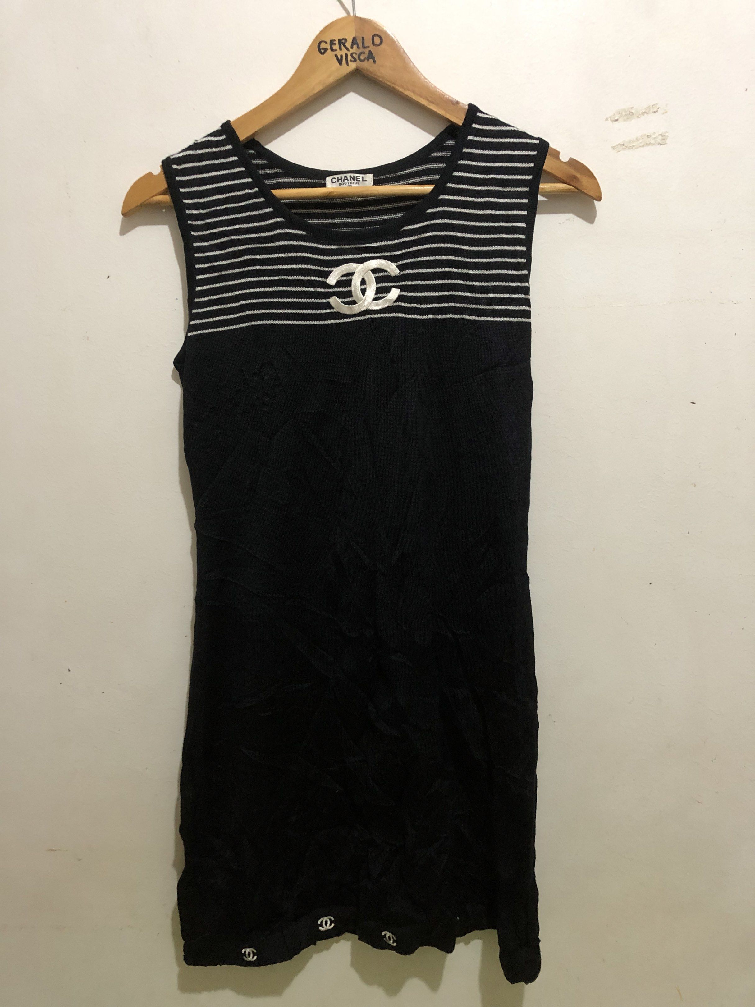 Chanel Sleeveless Dress (Category: Dresses) located in Manila. Submitted by geraldvisca (Listing ID 1419721047, Image 1). Description: CHANEL DRESS DIMES 16.5 x 33.