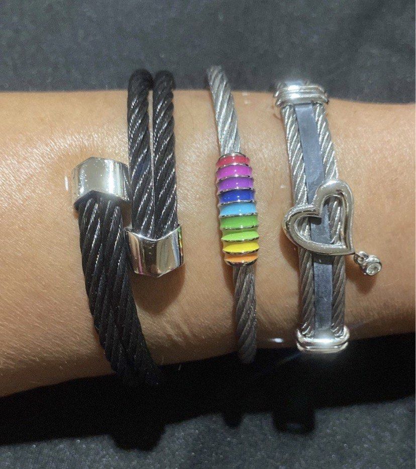 Charriol Bangles Bracelets (Category: Luxury Accessories) located in Paranaque City. Submitted by bloo_berry (Listing ID 1419678728, Image 1). Description: Charriol Bangles Bracelets Store bought ₱14,950 each With box SF c/o buyer NO RETURN NO EXCHANGE.