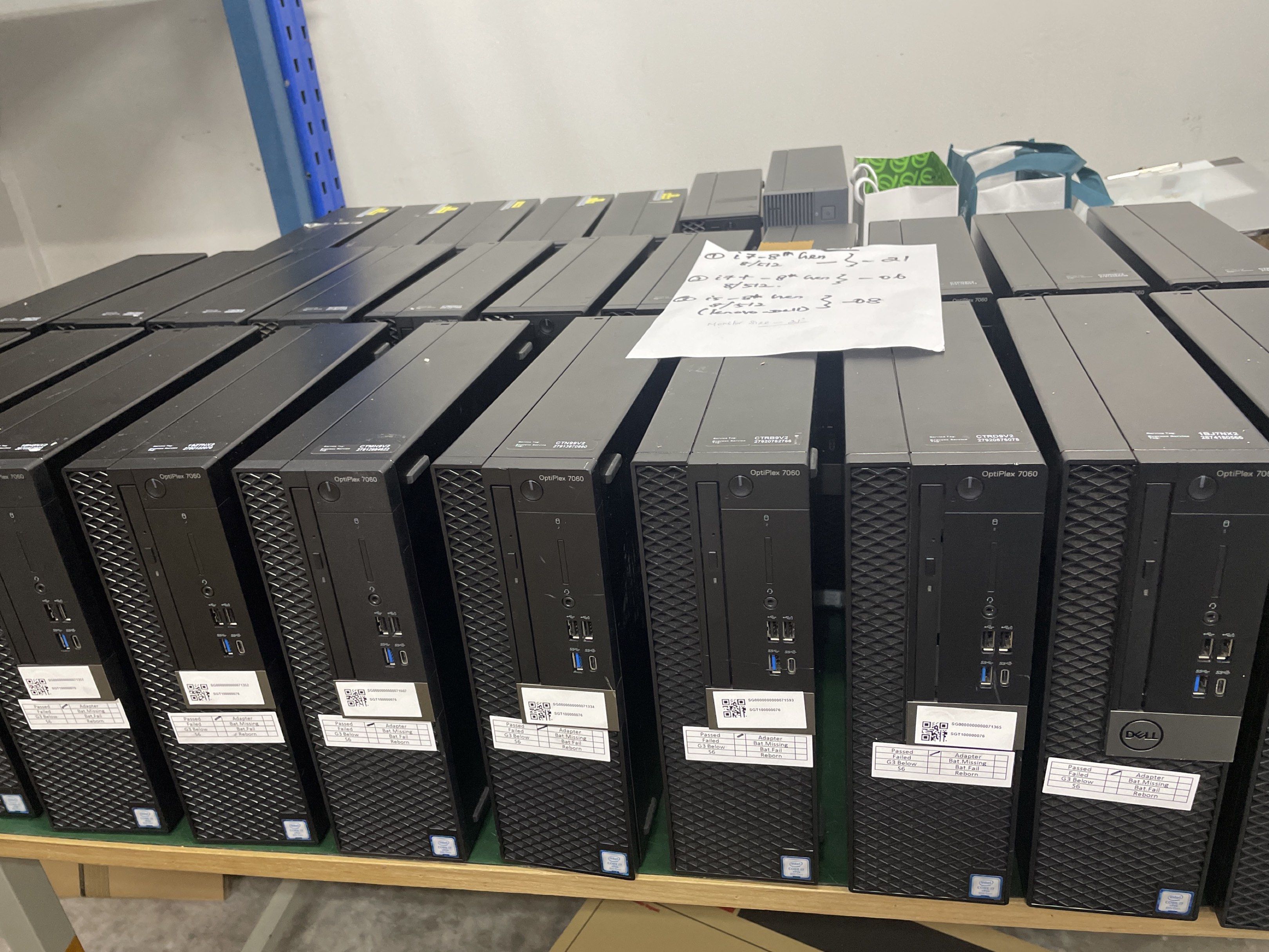 Dell mini PC i7- 8th Gen with Monitor, Keyboard & Mouse, Computers ...