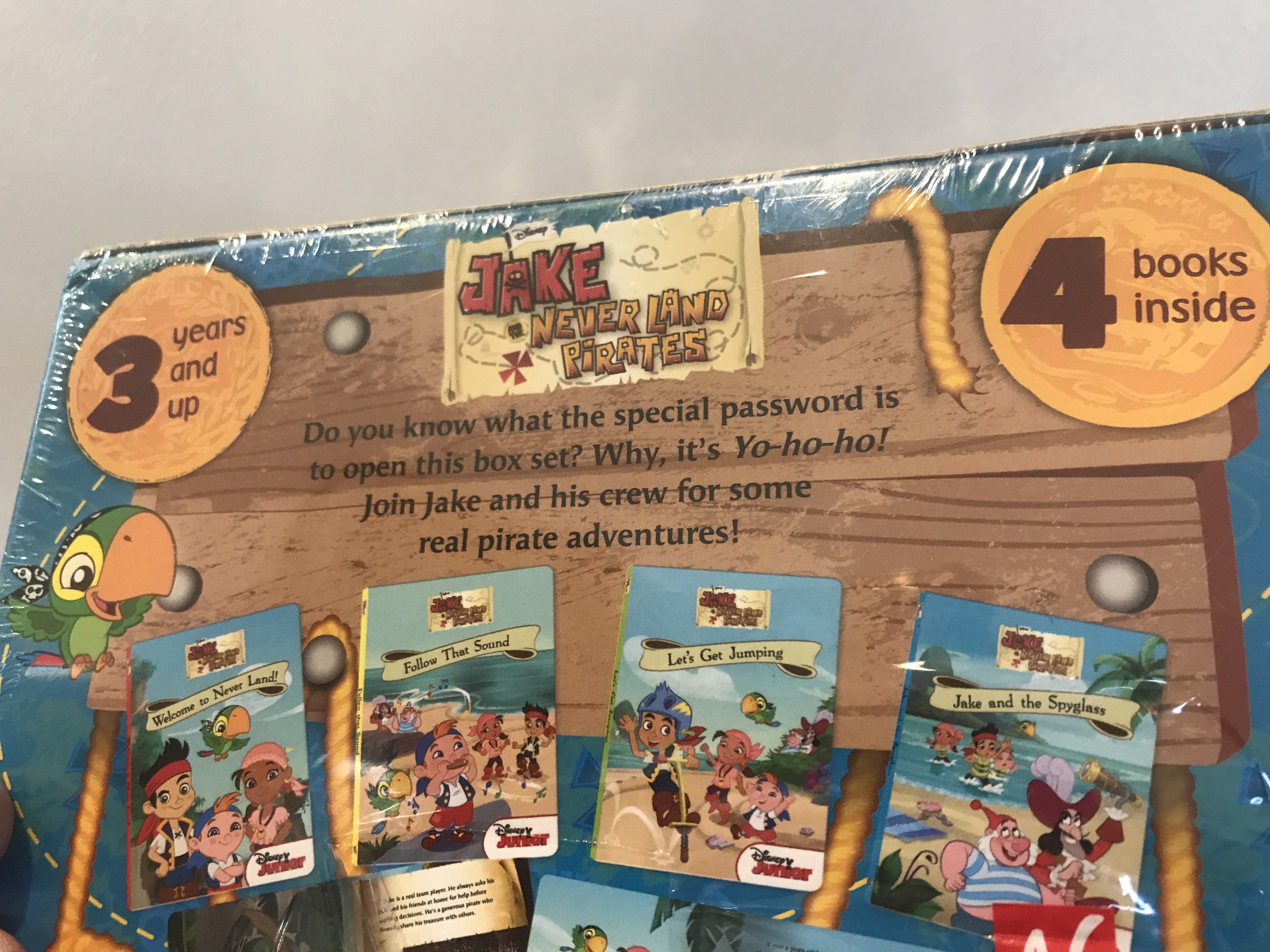 Jake Jr. Book Disney Junior 4 Books Jake and the Never Land Pirates Book Set, Hobbies ...
