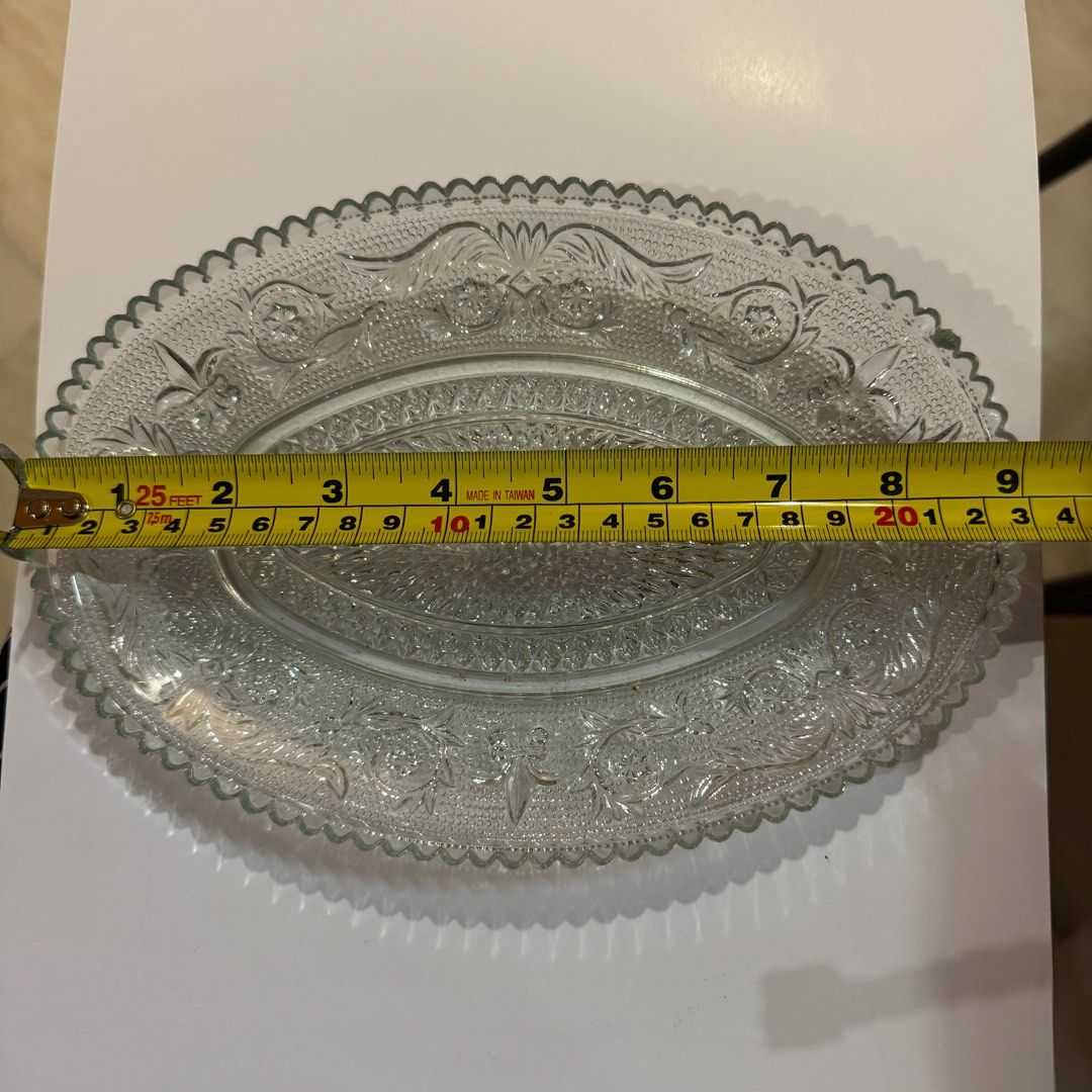 Glass dish plate446876829583288322