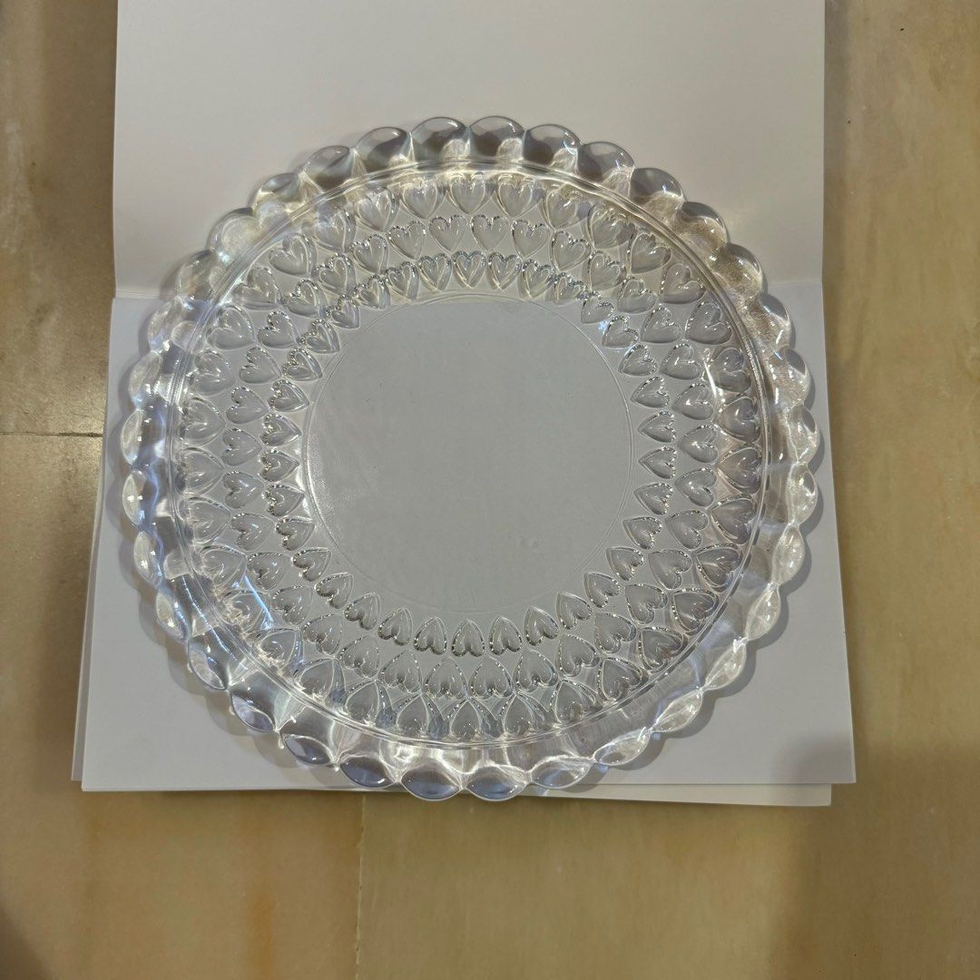 Glass plates Heart Design446503890978099200