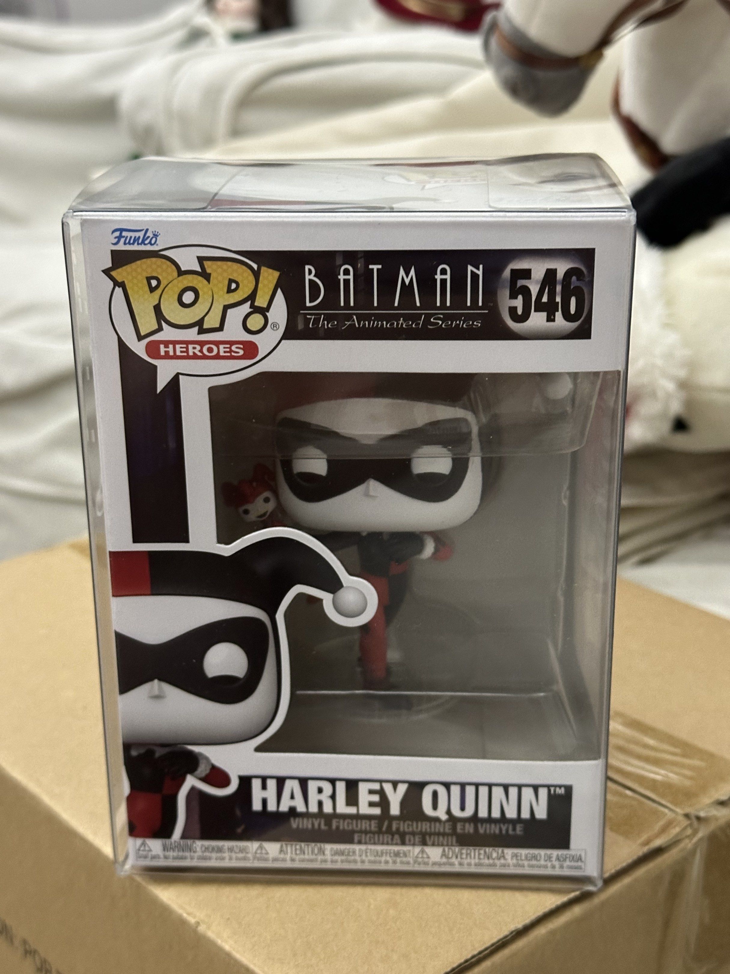 Harley Quinn DC Funko (Category: Designer & Blind Box Toys) located in Bacoor. Submitted by sempenden (Listing ID 1419731776, Image 1). Description: With free protector.