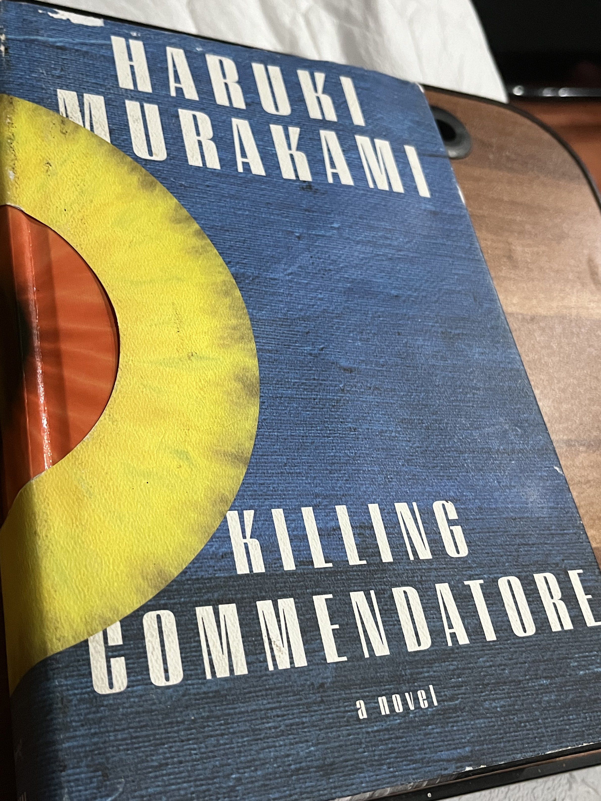 Haruki Murakami Killing Commendatore Hardbound copy (Category: Storybooks) located in Abucay. Submitted by ablum (Listing ID 1419610516, Image 1). Description: -Hard bound copy of Killing Commendatore by Haruki Murakami -Dust cover have minor wear and tear .