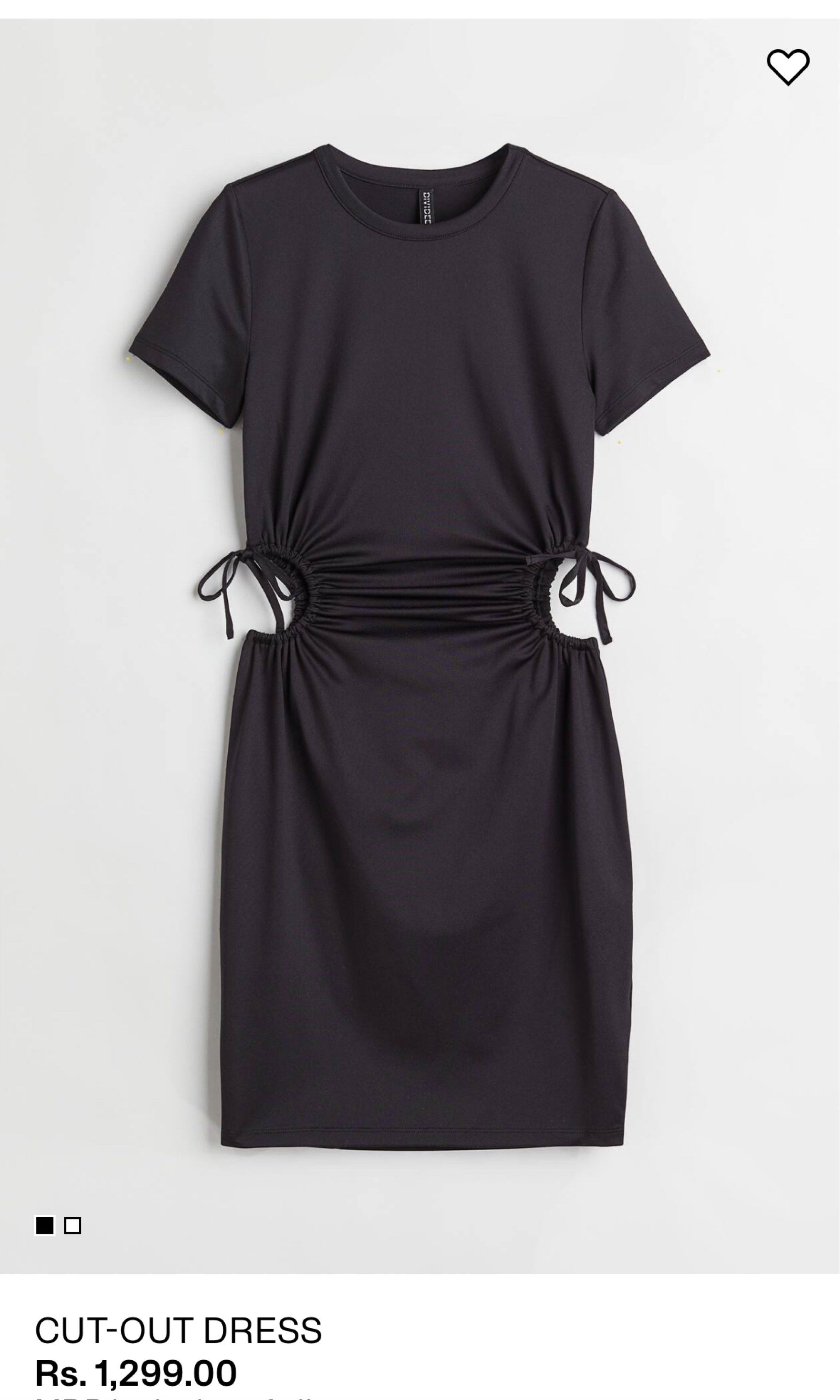 H&M Black Cut-Out Dress (Category: Dresses) located in Manila. Submitted by jfrancesg (Listing ID 1419650905, Image 1). Description: - ruched waist detail - cut-out sides - suitable for casual or night out wear notes - worn only once on a night out - DM for more pics/ vids mop: gcash/ bpi mod: ggx/ sdd within mm/ meetup (SM north) .