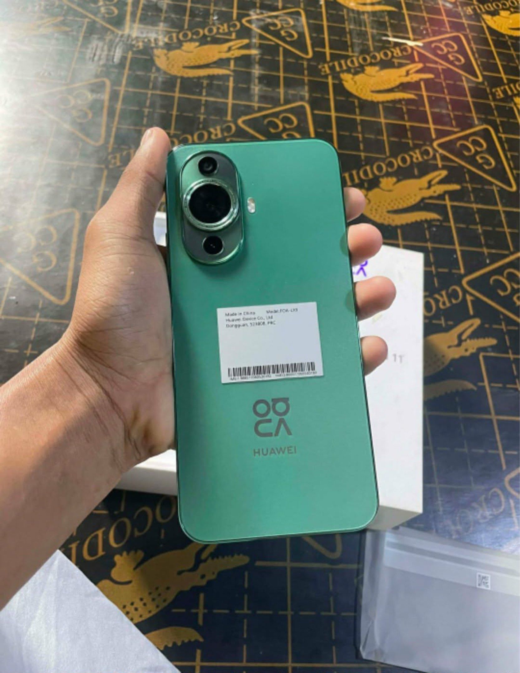 Huawei Nova 11 8/256gb complete (Category: Huawei) located in Manila. Submitted by nhh_accessories (Listing ID 1419636477, Image 3). Description: Huawei nova 11 8/256 8GB RAM 256GB ROM 6. 7 FH 120HZ REFRESH RATE 6.88MM BODY 50 MP VLOG MAIN CAMERA 60MP SELFIE CAMERA CLEAR GID ANG CAMERA 4500MAH MASSIVE BATTEEY DUGAY GID MA LOWBAT SNAPDRAGON 778G GAMING PROCESSOR FINGER PRINT UNDER DISPLAY 66W SUPPORTED.