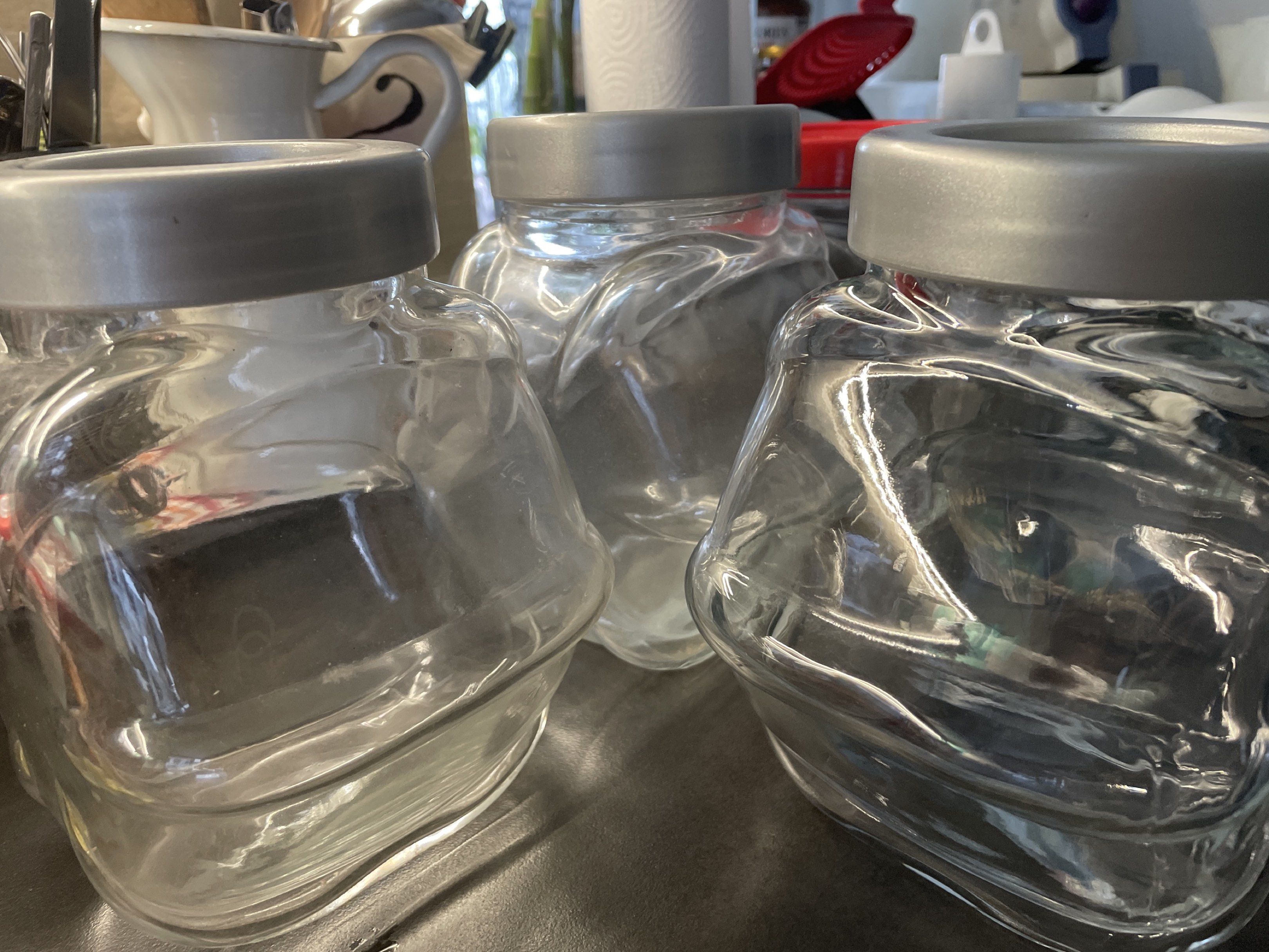 IKEA Glass Jar with Lid443737102961223684