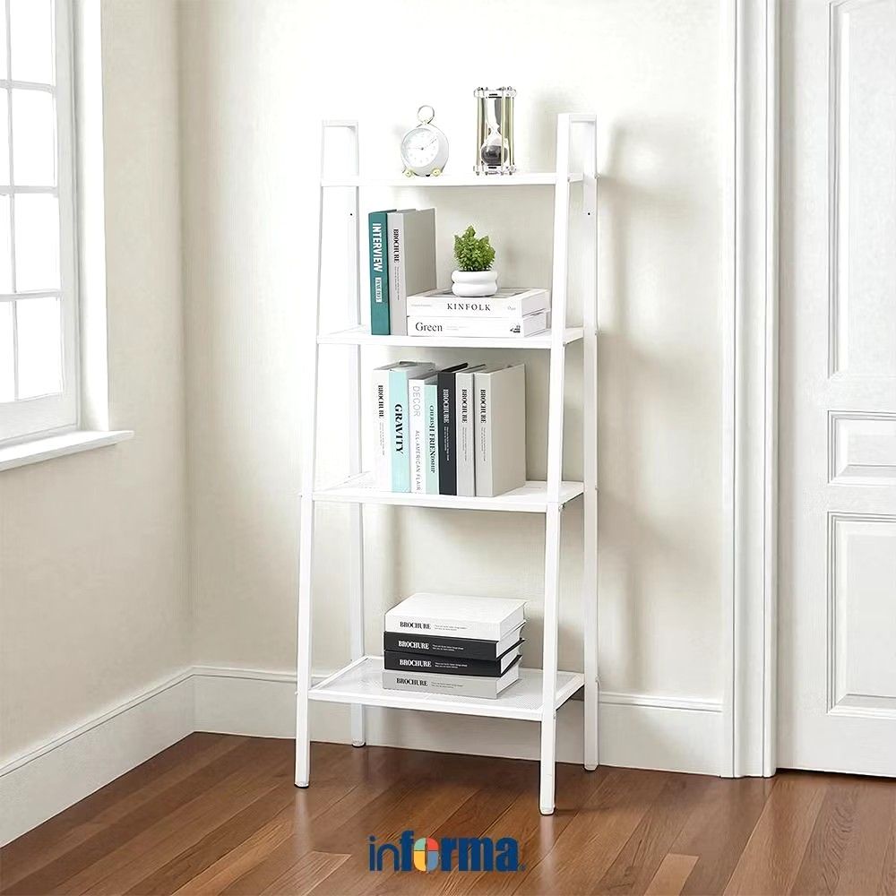Informa Libie Rak Besi 4 Tingkat Storage Rack Metal Tempat Penyimpanan ...