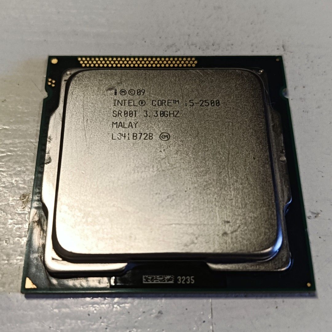 INTEL CORE I5-2500 Desktop/Computer Processor (Category: Desktops) located in Antipolo. Submitted by altvisuals (Listing ID 1419646698, Image 1). Description: "MAKE READING A HABIT" BASA BAGO PM. ❗PASS SA BARAT. Fixed Price. 📍LOC: Upper Antipolo Saturday Meetups: Marikina Heights, Manila Intramuros, LRT 2. RFS: Decluttering ❗Shipping should be shouldered by the buyer.Speed 🔴 All tested, NO ISSUES. Intel Core i5-2500 Desktop/Computer Processor -