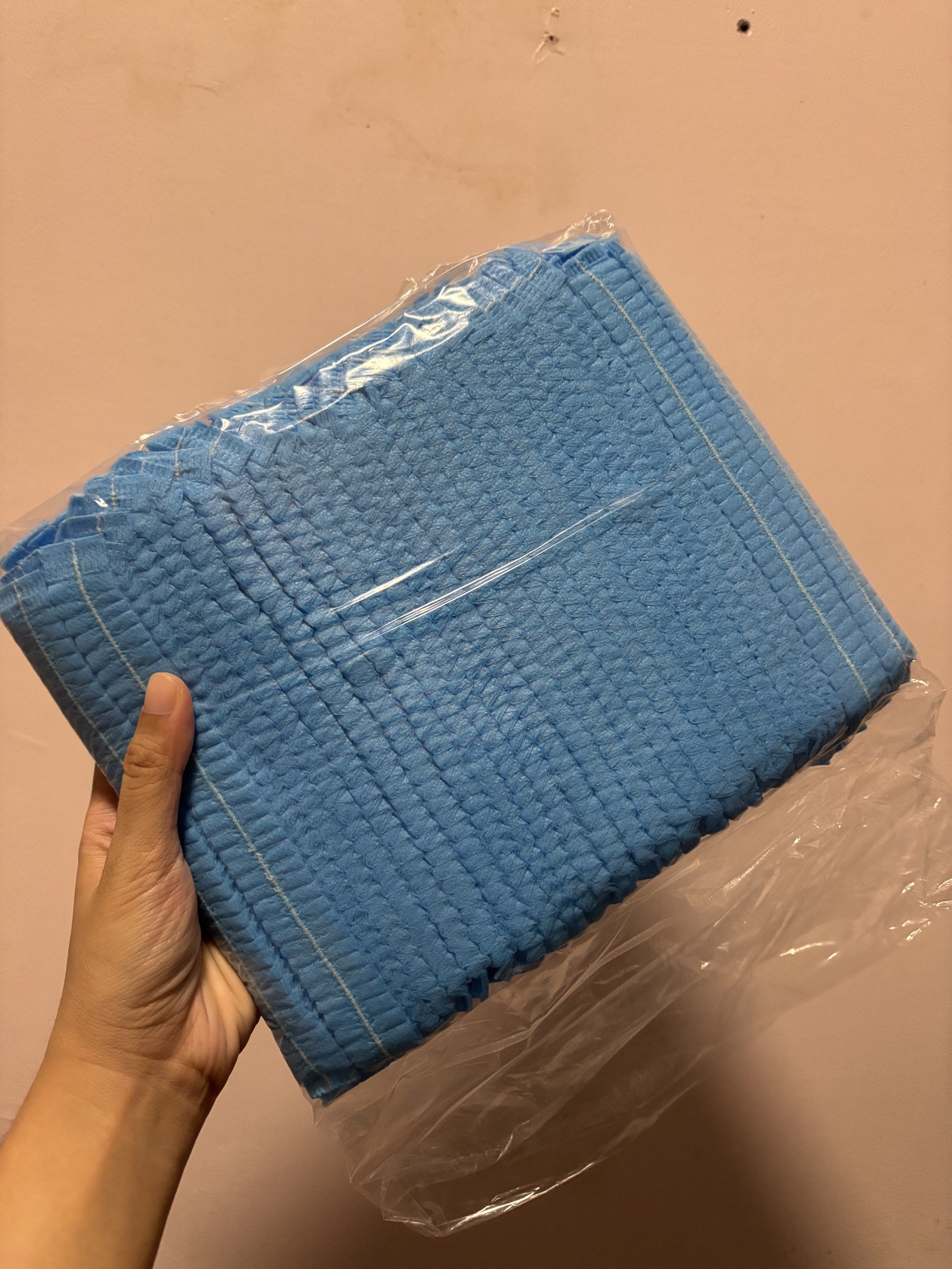 Isolation gown, shoe cover, headcap (Category: Medical Supplies & Tools) located in San Juan City. Submitted by duranjnb (Listing ID 1419760889, Image 2). Description: Can buy individually Isolation gown- 45 per piece Headcap- Sold as pack Shoe cover- Sold as pack Receipt posted! Will not put interest! RFS: Do not need anymore Strictly pay as you order. MOD: Lalamove or Ggx MOP: Gcash or BPI.