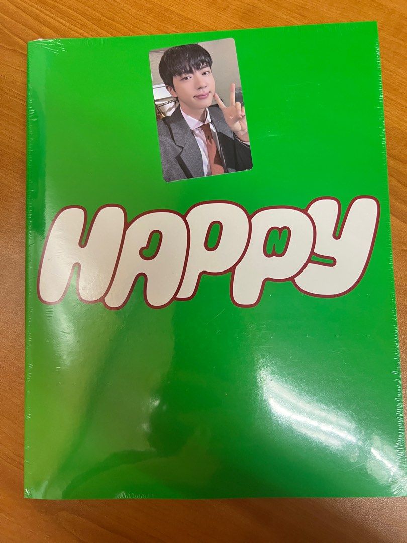 Jin Happy Album with Pre-order PC (Category: K-Wave Merchandise) located in Dasmarinas. Submitted by sellvation (Listing ID 1419604855, Image 1). Description: .