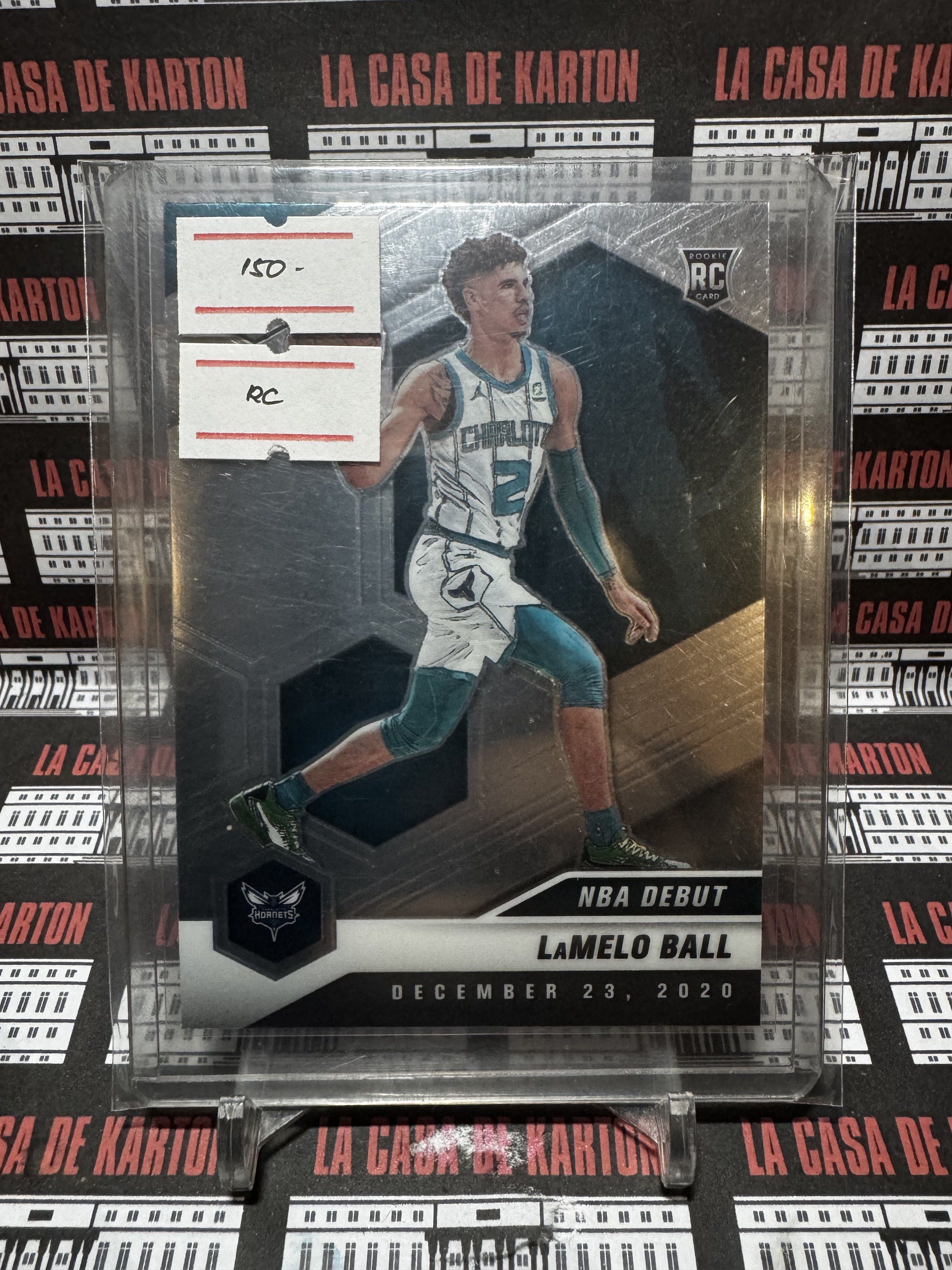 Lamelo Ball NBA Debut Rookie Card (Category: Raw Singles) located in Pateros City. Submitted by lacasadekartonph (Listing ID 1419646647, Image 1). Description: .