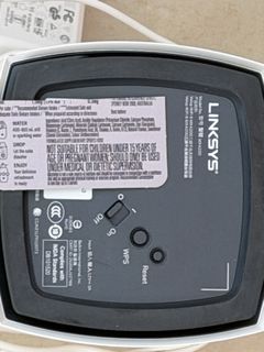 原價$700 Linksys WHW01 內置天線 人工智慧 雙頻 無線 互聯網絡 系統 Velop Intelligent Mesh ...