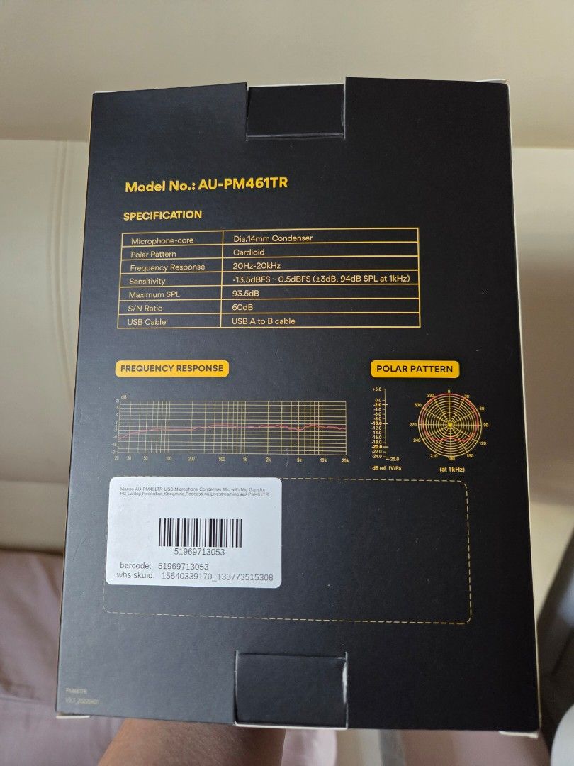 Maono PM461 USB Microphone with Tripod65561088381955111