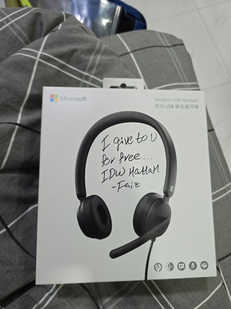 Microsoft Modern USB Headset - Brand New