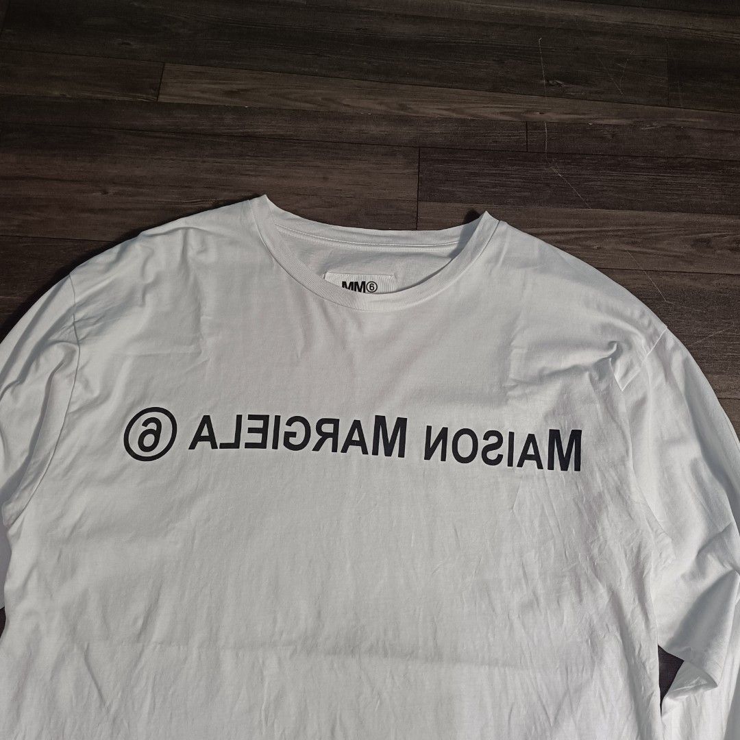 Mm6 Maison margiela long sleeve (Category: Activewear) located in Quezon City. Submitted by jekzzz (Listing ID 1419750631, Image 2). Description: MM6 Maison margiela Size- 16 on tag Dimension- Length-29.5 Width- 21 best fit to large adult No issue.