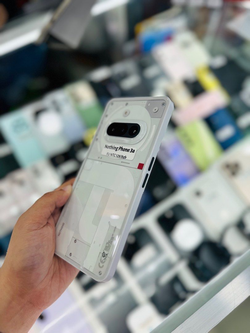 Nothing phone 3a 128GB Openline no issues NTC approved (Category: Other Gadgets) located in San Juan City. Submitted by najihahtelecomshop2018 (Listing ID 1419758149, Image 3). Description: Legit Store | Original unit FOR SALE | TRADE / SWAP ▫️INSTALLMENT thru: 🔸Credit Card (straight / installment) 🔸Ggives / Gcredit + 6% interest 🔸Spay Later + 6% interest (RFS: Buy and Sell any kinds of Gadgets) Description: Nothing Phone 3a 128Gb NTC APPROVED