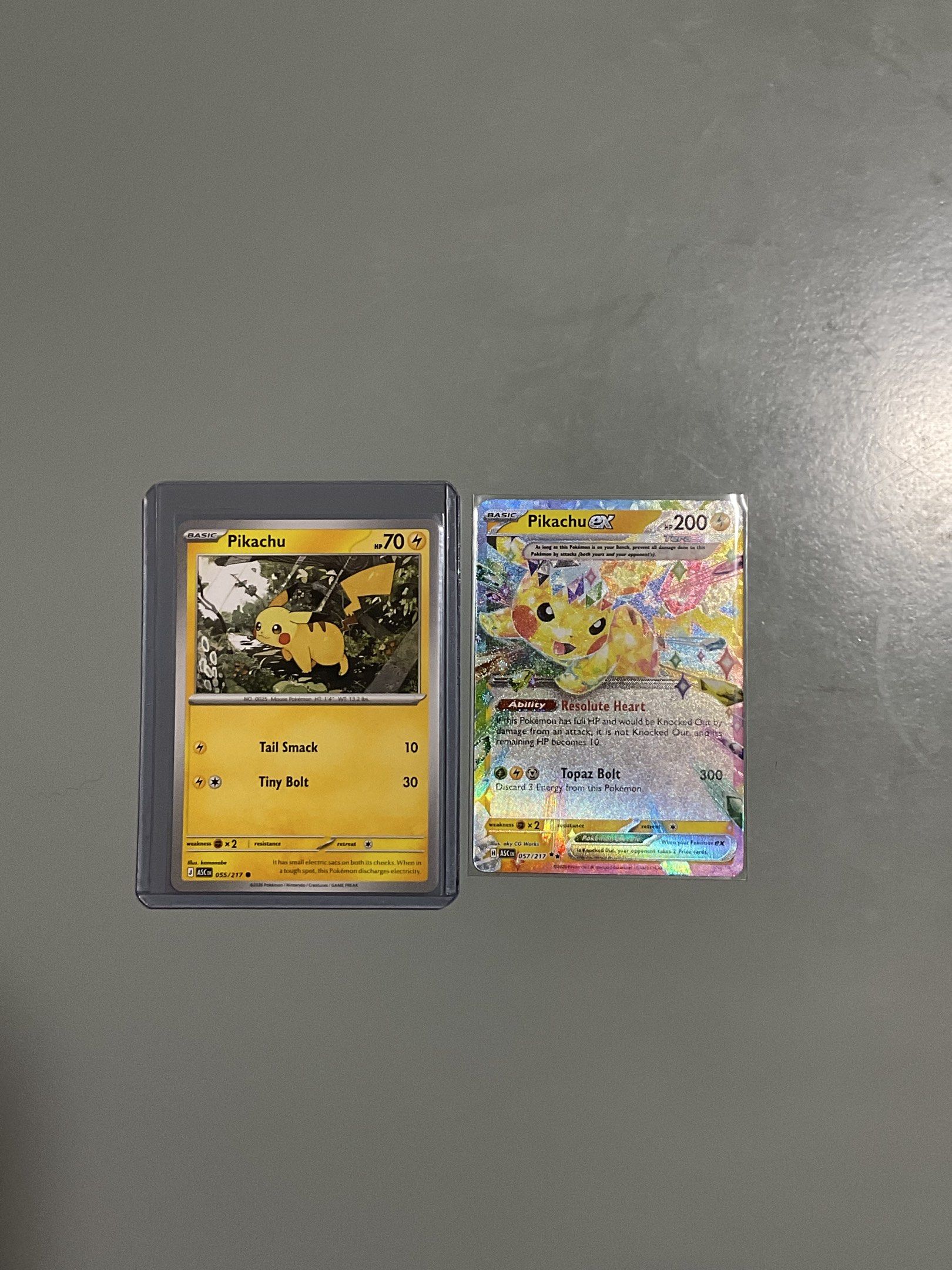 Pikachu 055 ASC Pikachu ex ascended heroes English Pokemon Tcg, Hobbies ...
